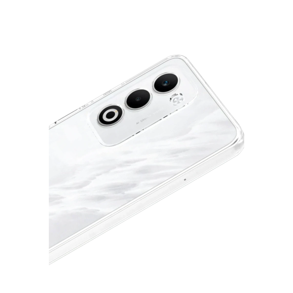 Newface Oppo A5 4G Lüx Şeffaf Silikon - Şeffaf — görsel 8