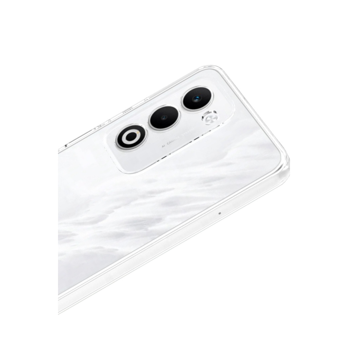 Newface Oppo A5 4G Lüx Şeffaf Silikon - Şeffaf — görsel 12