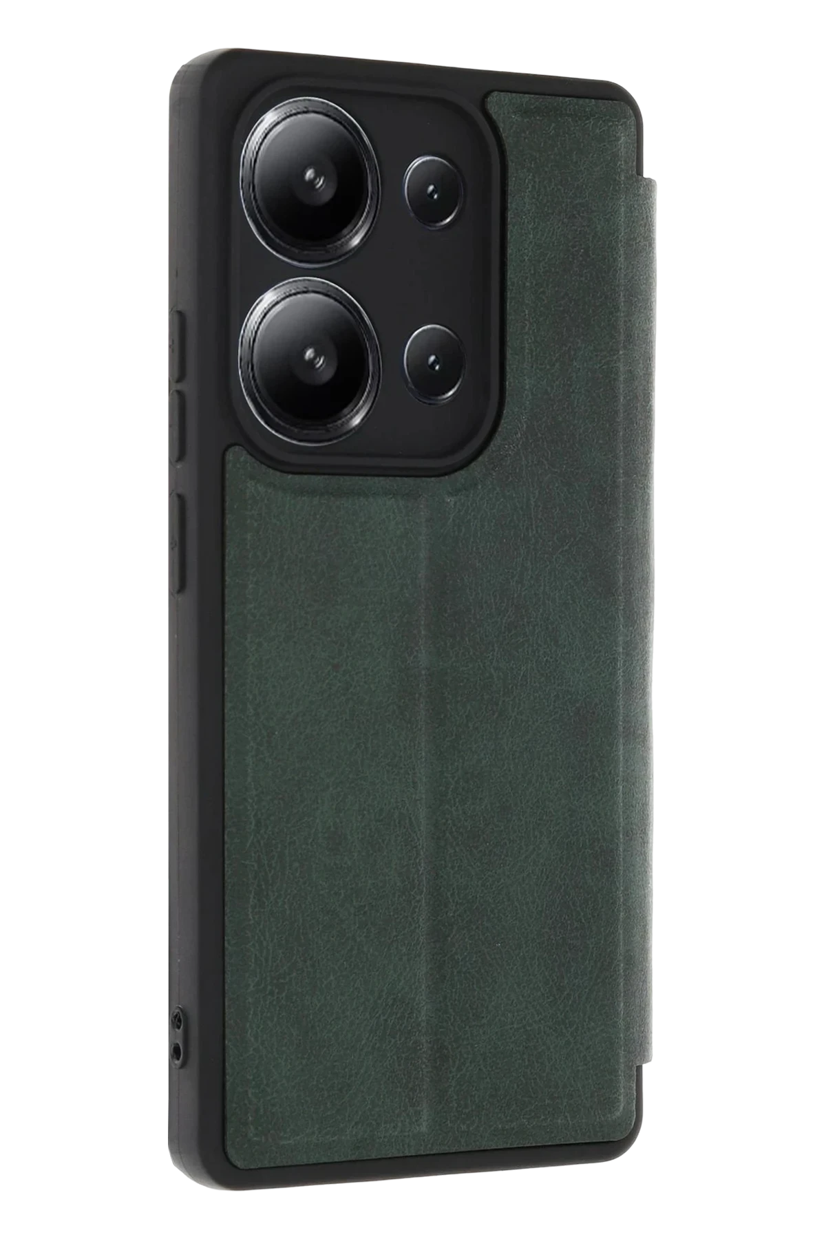 Newface Xiaomi Redmi 15C 4G Flip Cover - Yeşil