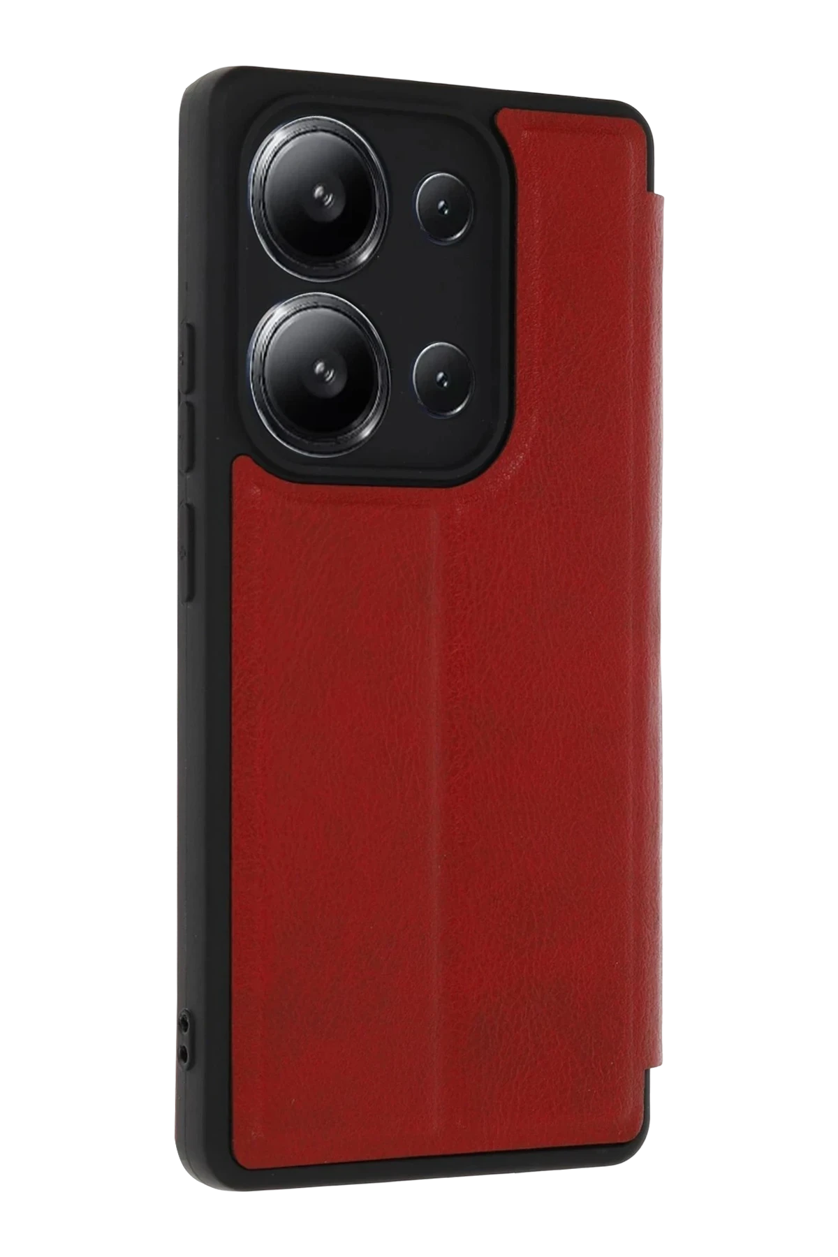 Newface Xiaomi Redmi 15C 4G Flip Cover - Kırmızı