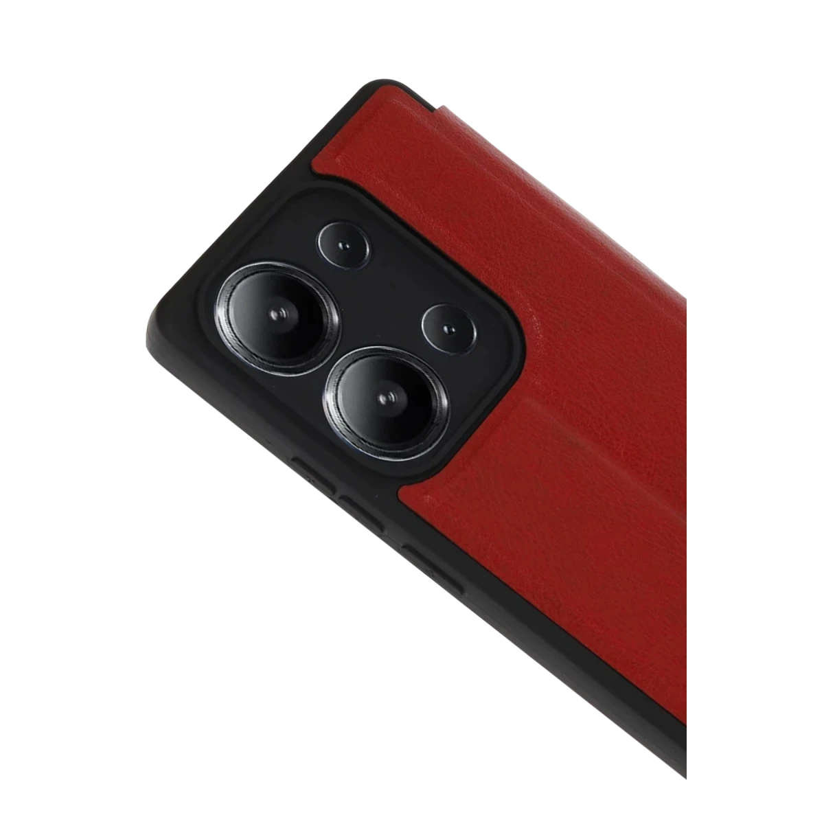 Newface Xiaomi Redmi 15C 4G Flip Cover - Kırmızı — görsel 7