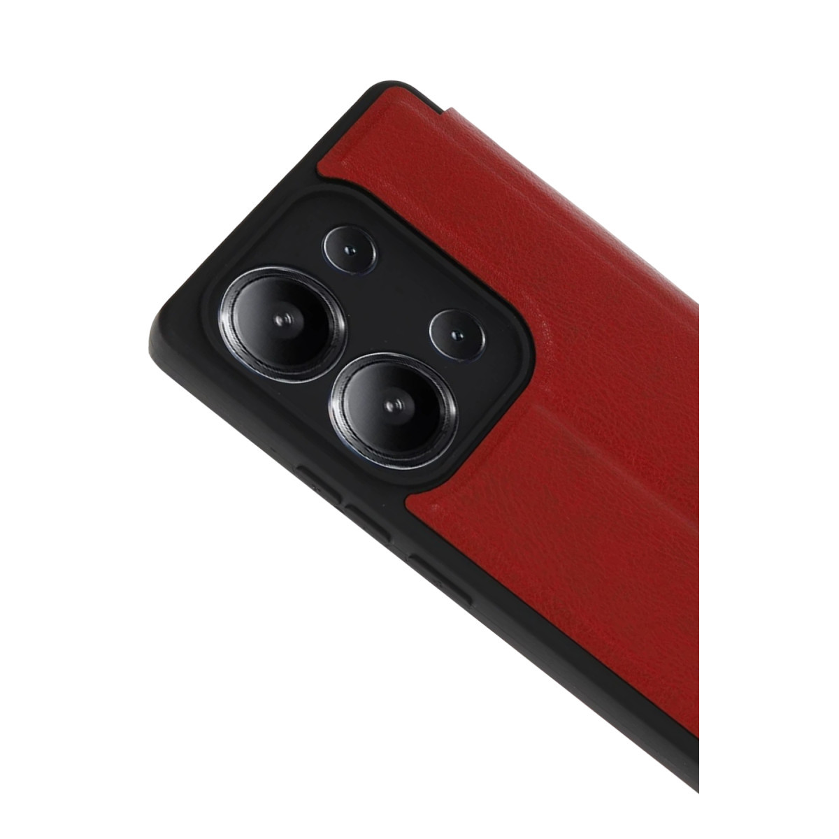 Newface Xiaomi Redmi 15C 4G Flip Cover - Kırmızı — görsel 11