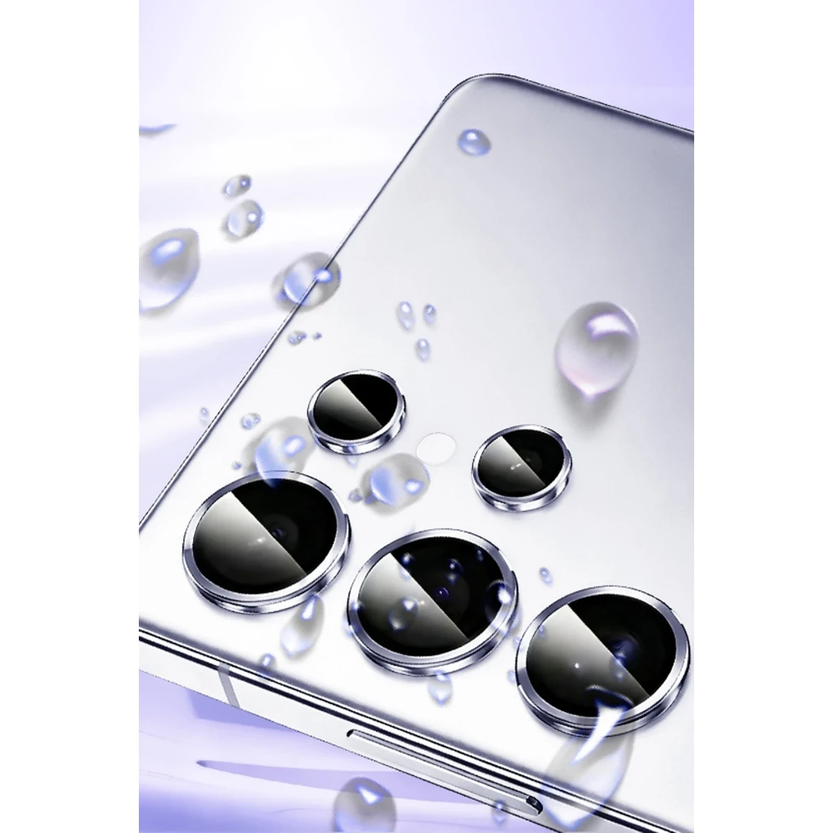 Newface Samsung Galaxy S26 Ultra Bilvis Titan Kamera Lens - Gümüş — görsel 10