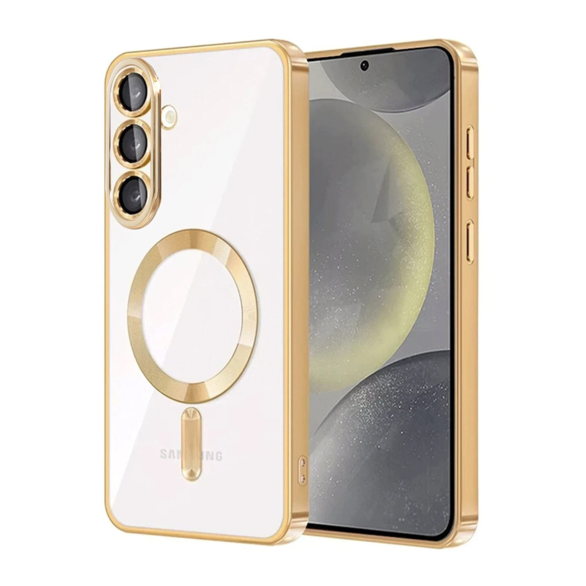 Newface Samsung Galaxy S26 Plus Kross Magneticsafe Kapak - Gold — görsel 7