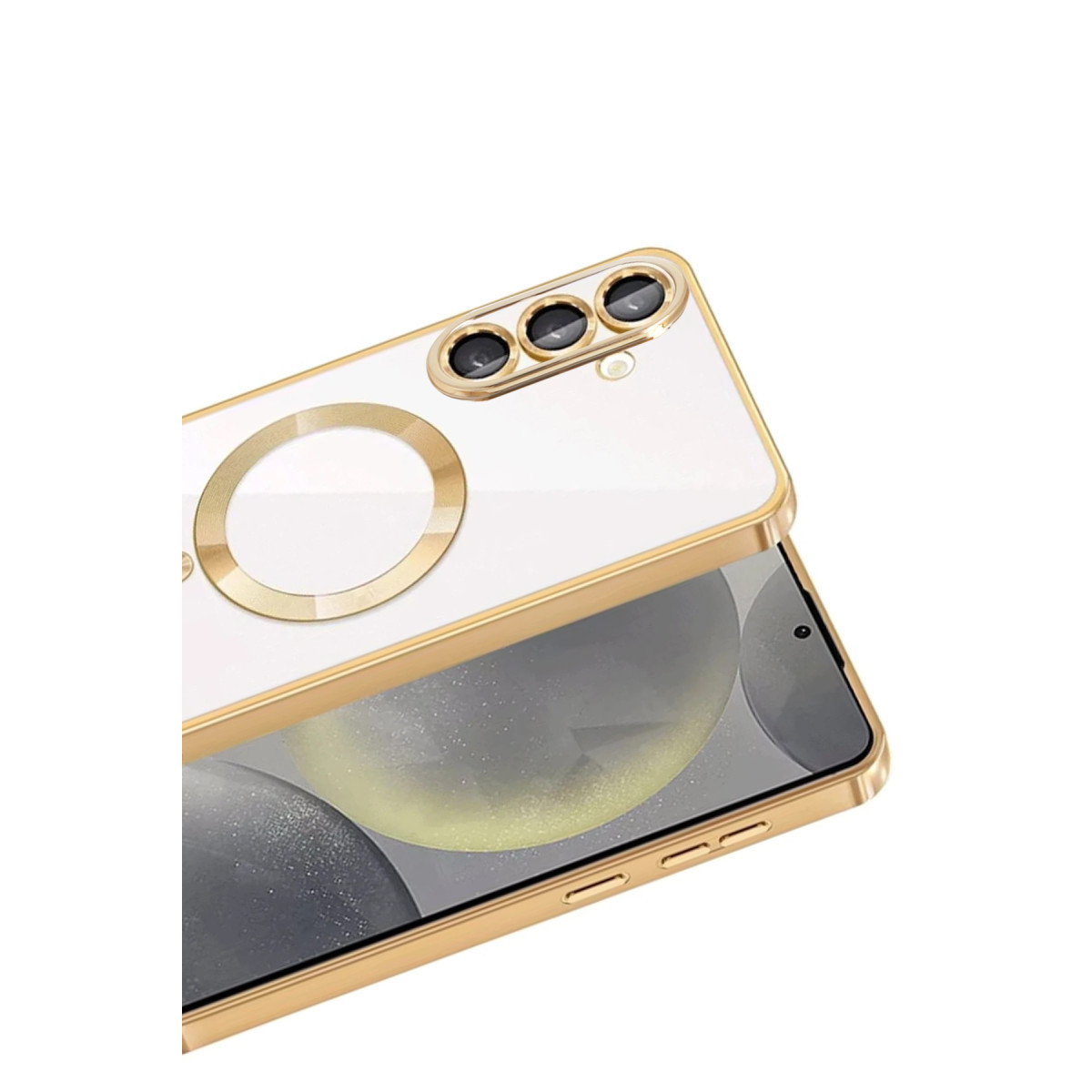 Newface Samsung Galaxy S26 Plus Kross Magneticsafe Kapak - Gold — görsel 8