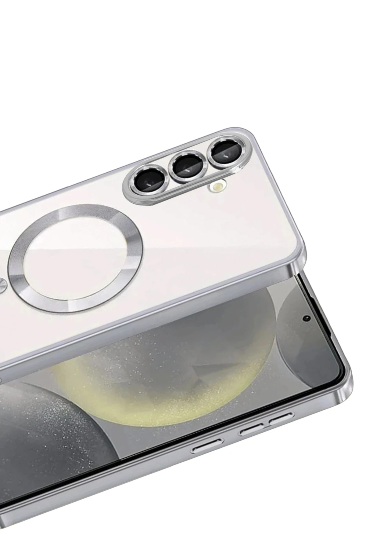 Newface Samsung Galaxy S26 Plus Kross Magneticsafe Kapak - Titan Gri