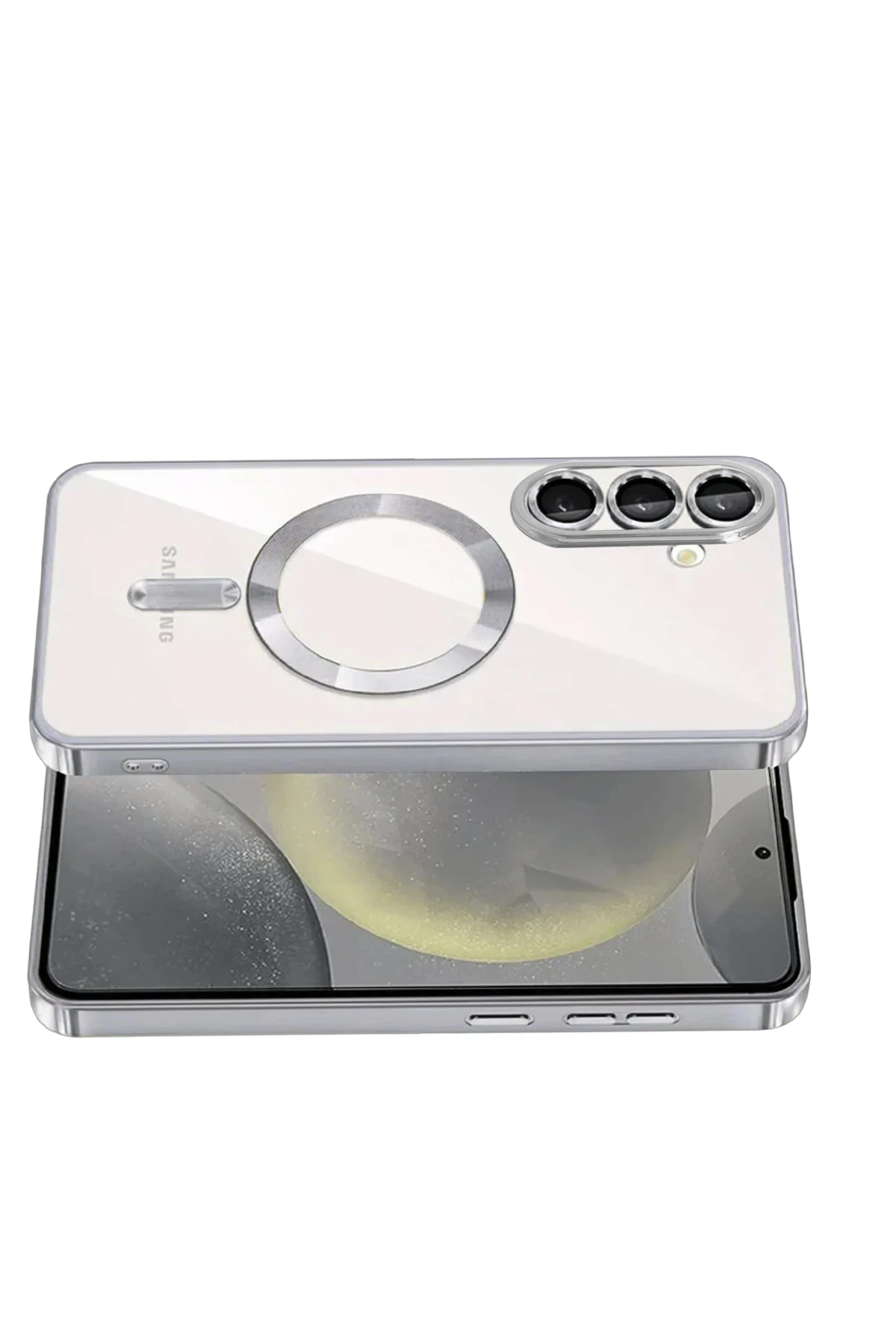 Newface Samsung Galaxy S26 Plus Kross Magneticsafe Kapak - Titan Gri