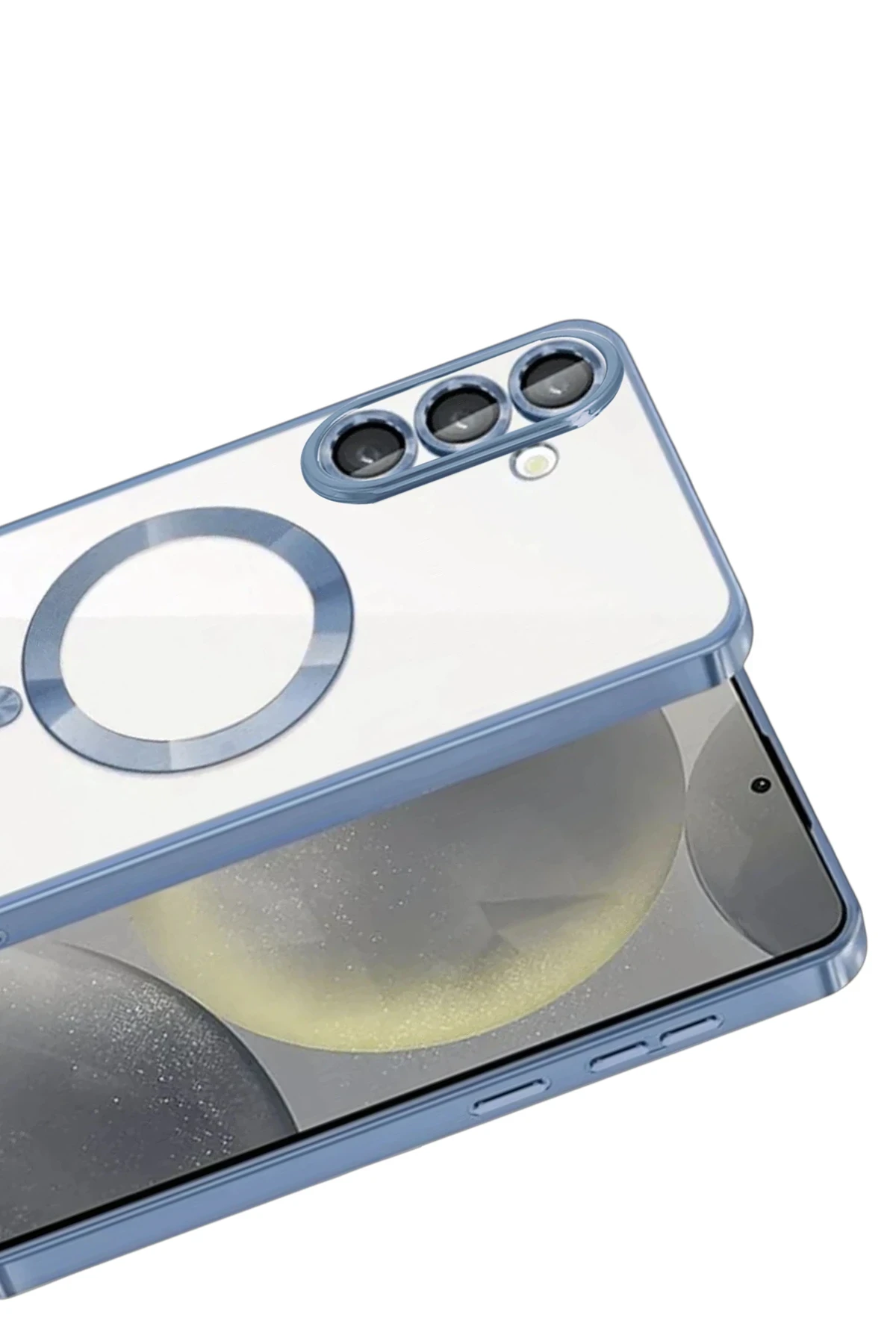 Newface Samsung Galaxy S26 Plus Kross Magneticsafe Kapak - Sierra Blue