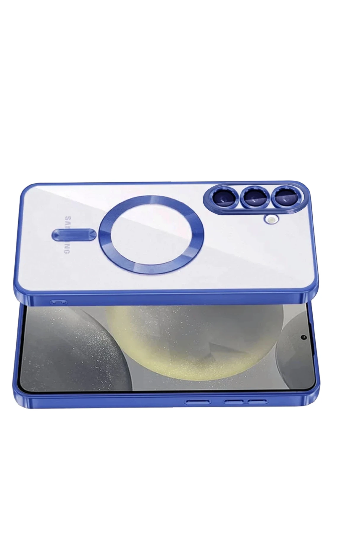 Newface Samsung Galaxy S26 Plus Kross Magneticsafe Kapak - Lacivert