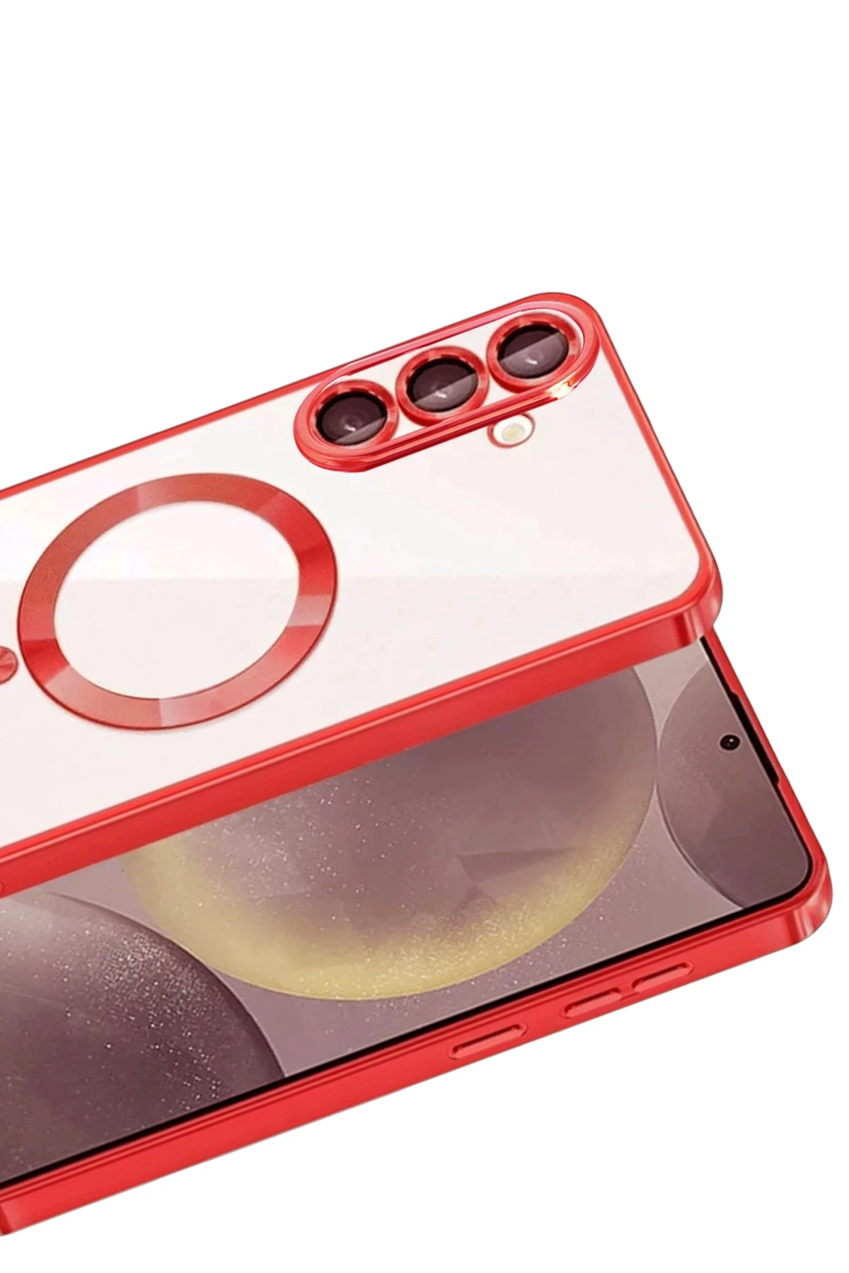 Newface Samsung Galaxy S26 Plus Kross Magneticsafe Kapak - Kırmızı