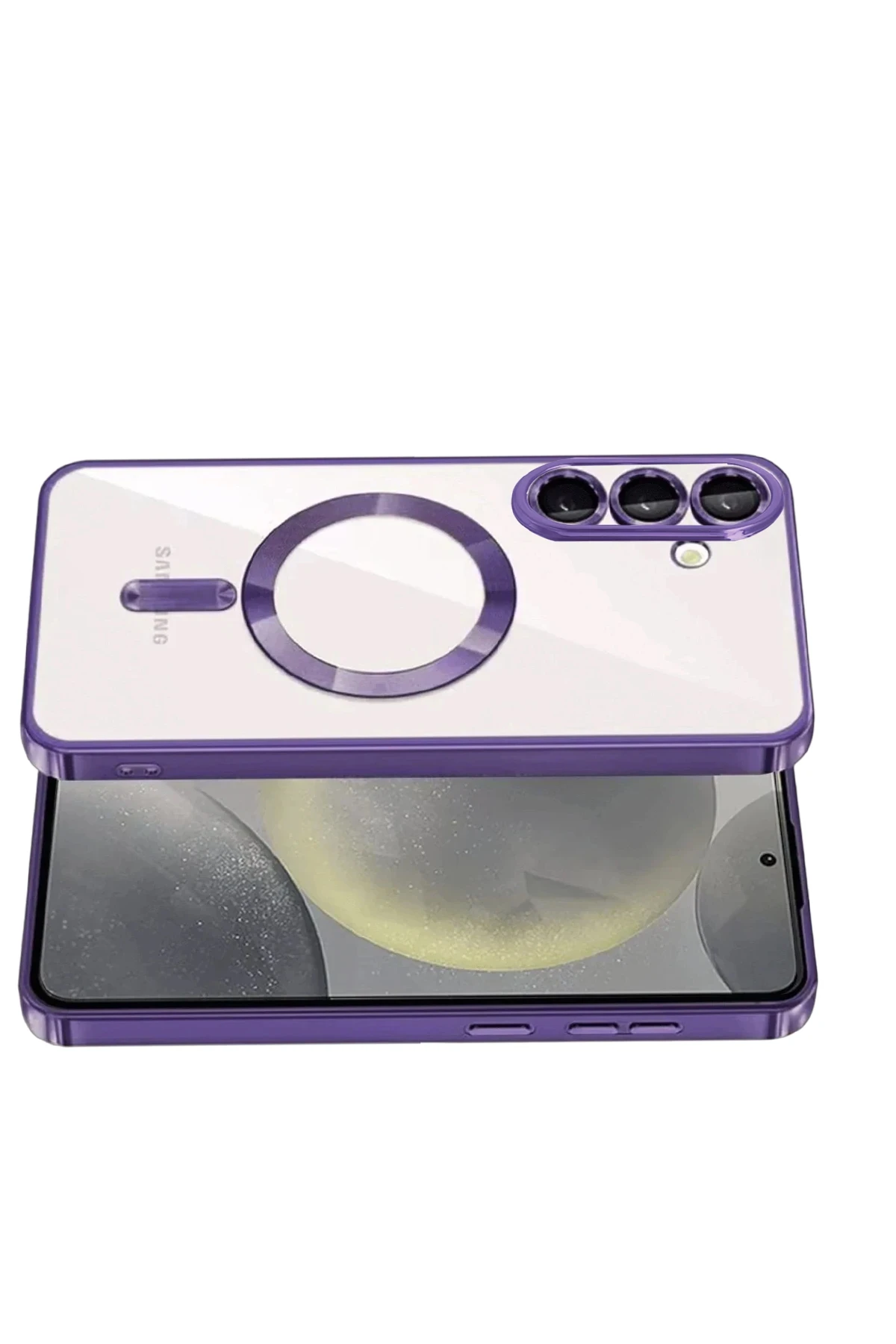 Newface Samsung Galaxy S26 Kross Magneticsafe Kapak - Mor