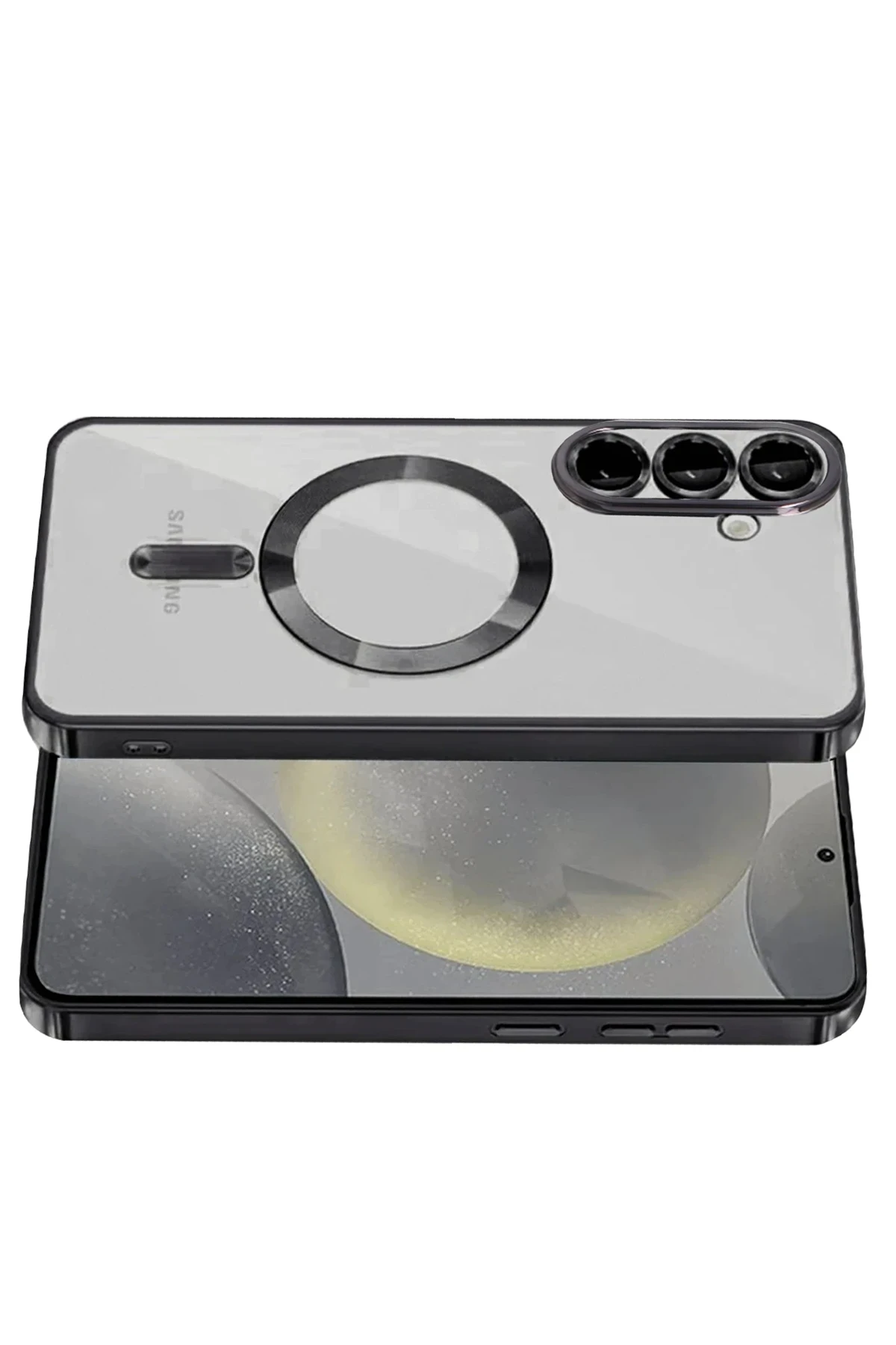 Newface Samsung Galaxy S26 Kross Magneticsafe Kapak - Siyah