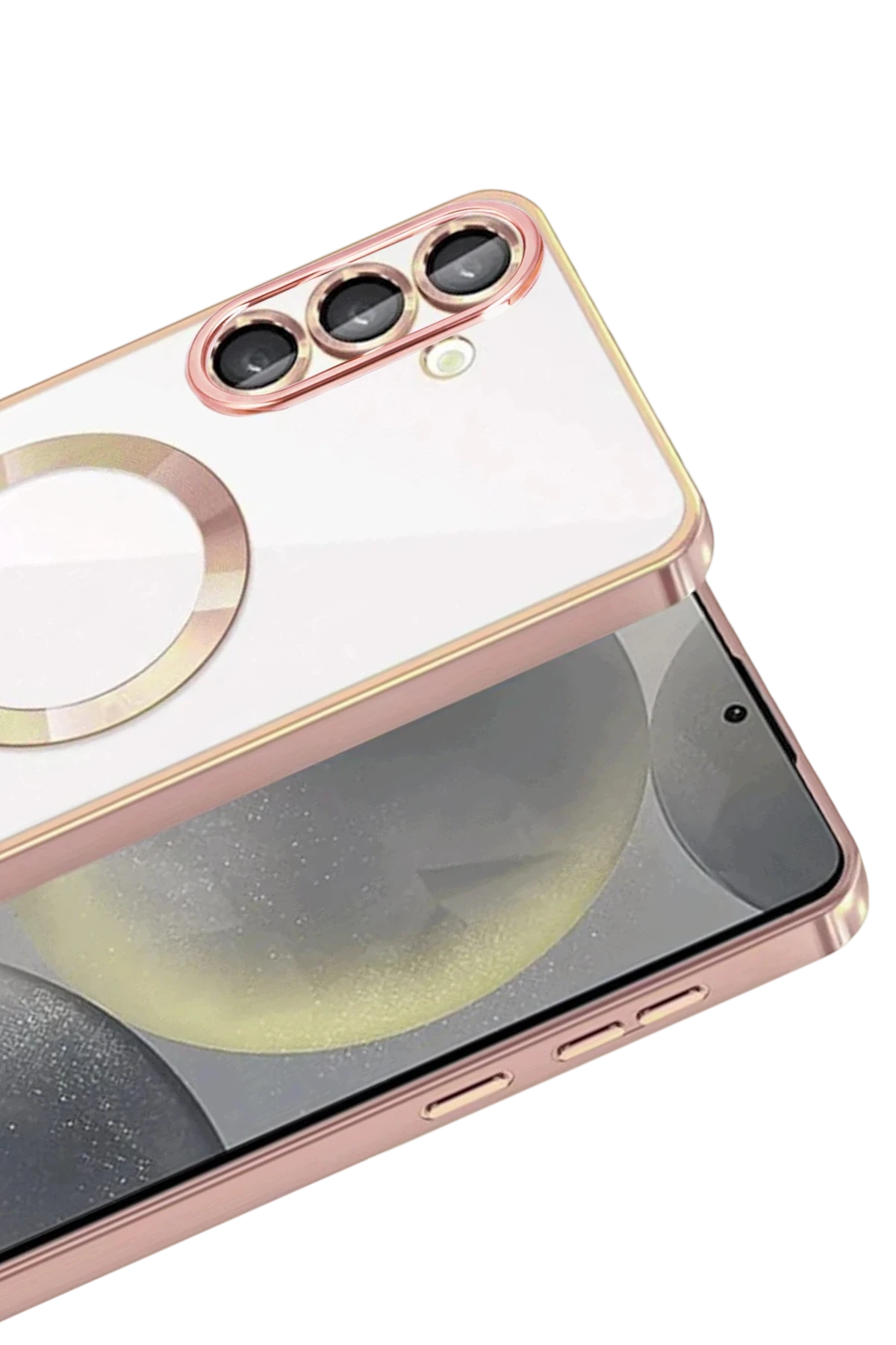 Newface Samsung Galaxy S26 Plus Kross Magneticsafe Kapak - Rose