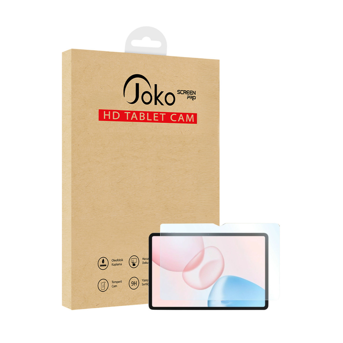 Joko Huawei Honor Pad 10 12.1 HD Tablet Cam Ekran Koruyucu - Şeffaf — görsel 5