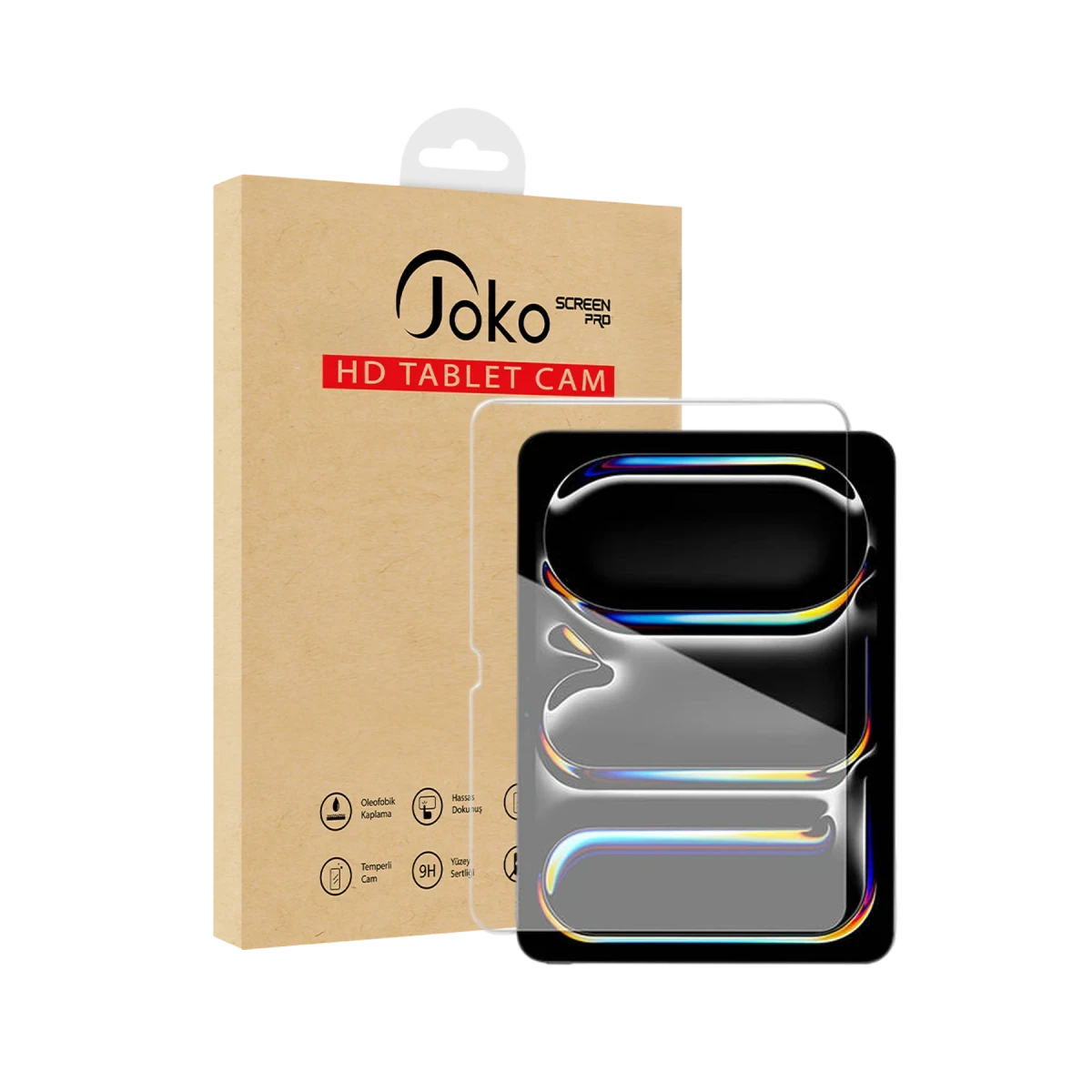 Joko Apple iPad 2022 10.9 (10.nesil) HD Tablet Cam Ekran Koruyucu - Şeffaf — görsel 3