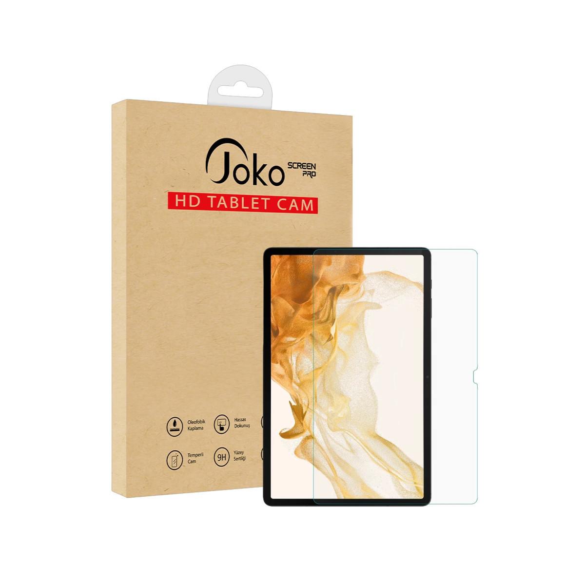 Joko Samsung Galaxy X710 Tab S9 11 HD Tablet Cam Ekran Koruyucu - Şeffaf — görsel 5