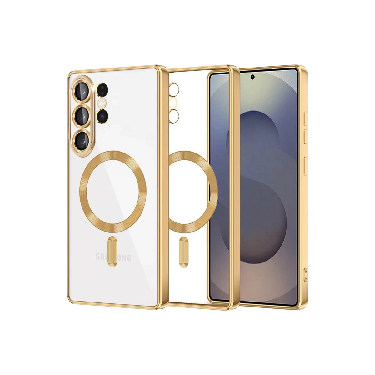 Newface Samsung Galaxy S26 Ultra Kross Magneticsafe Kapak - Gold — görsel 4