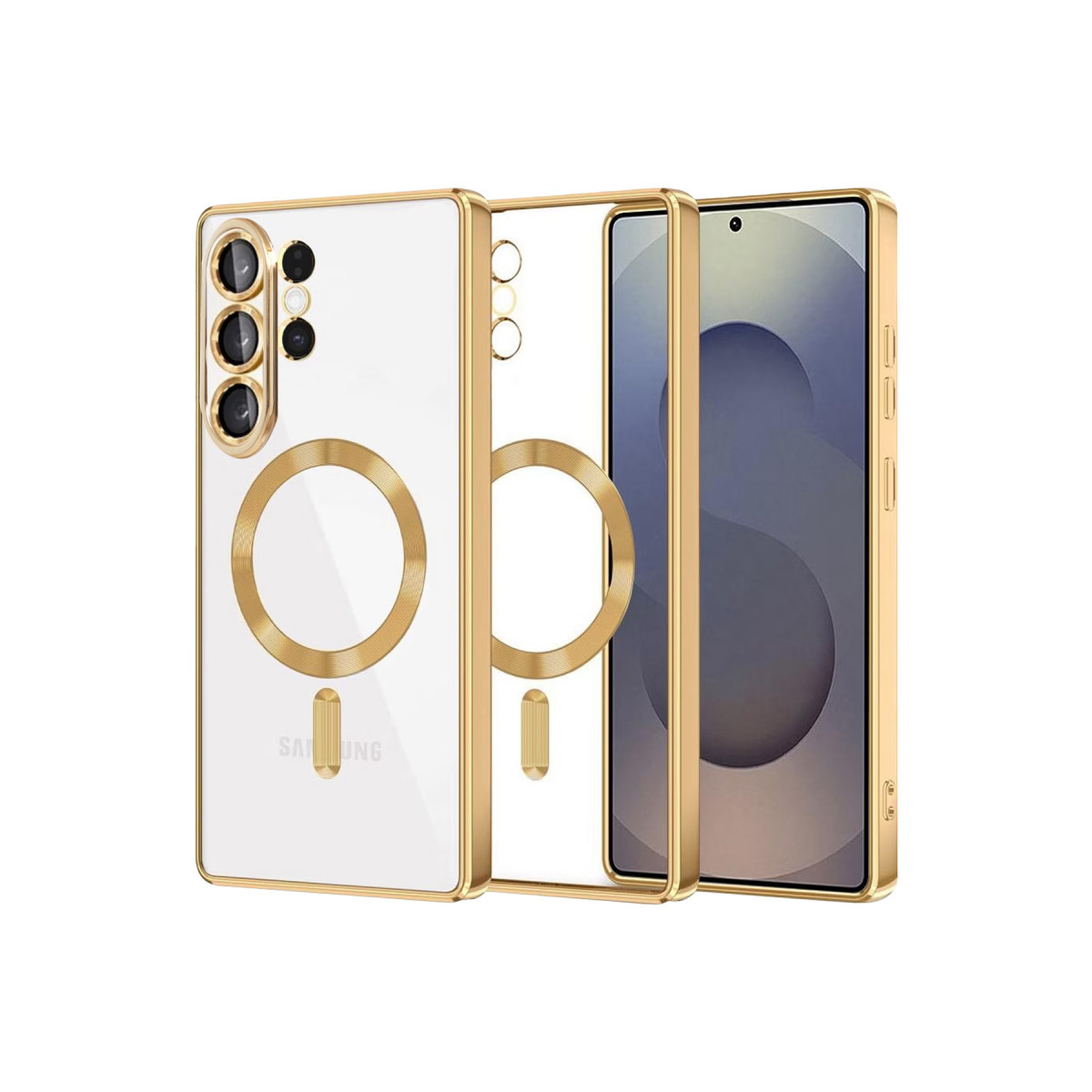 Newface Samsung Galaxy S26 Ultra Kross Magneticsafe Kapak - Gold — görsel 7