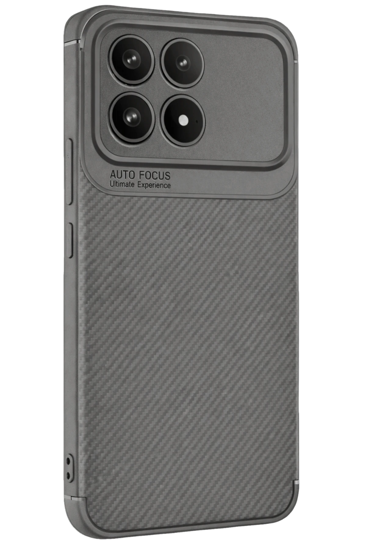 Newface Xiaomi Poco F8 Pro Auto Focus Karbon Kapak - Gri