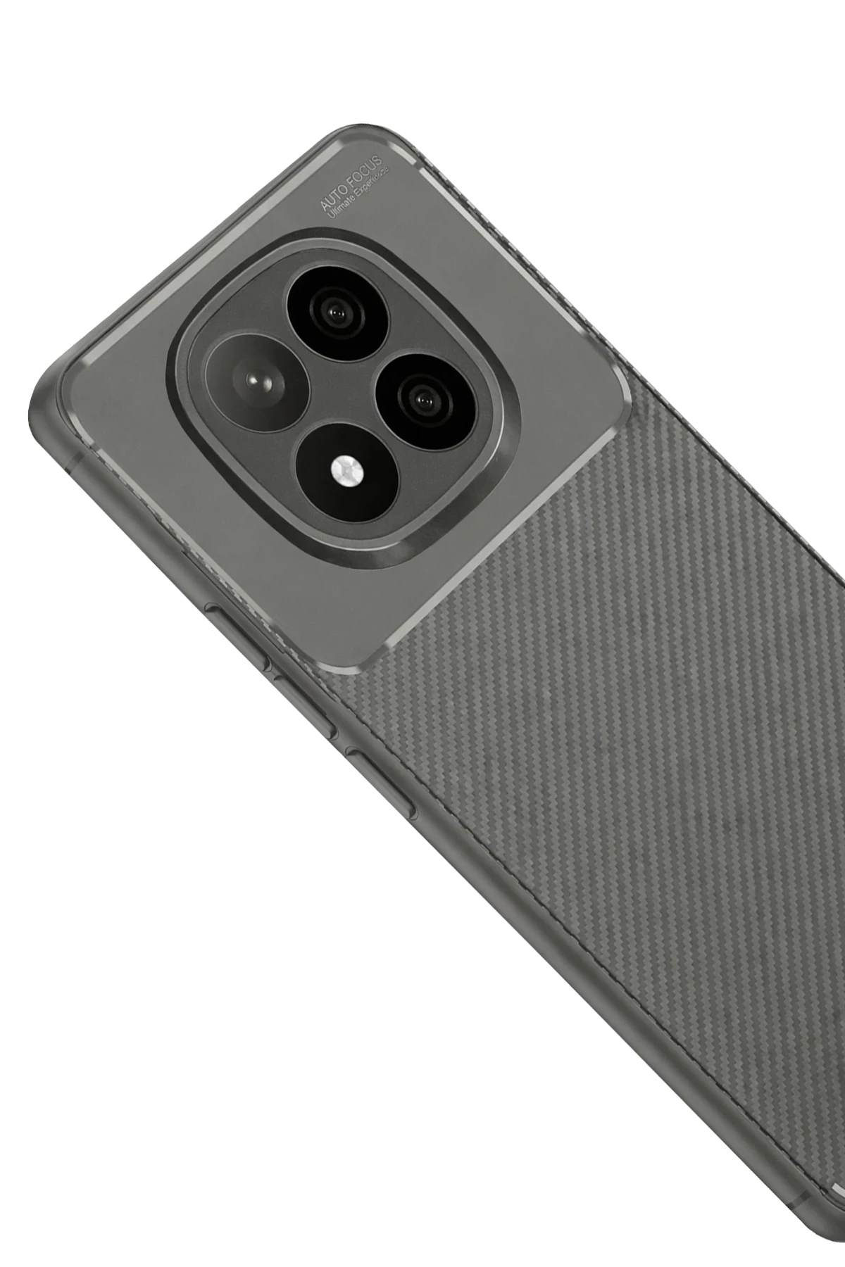 Newface Xiaomi Redmi Note 14 Pro Plus Kılıf Auto Focus Karbon Kapak - Gri