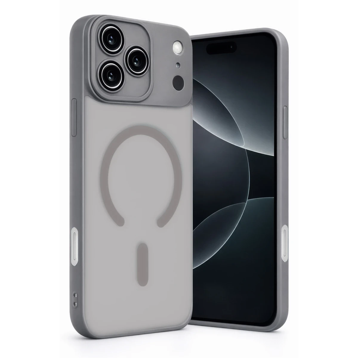 Newface Apple iPhone 17 Pro Max Jota Lensli Magsafe Kapak - Titan Gri — görsel 5