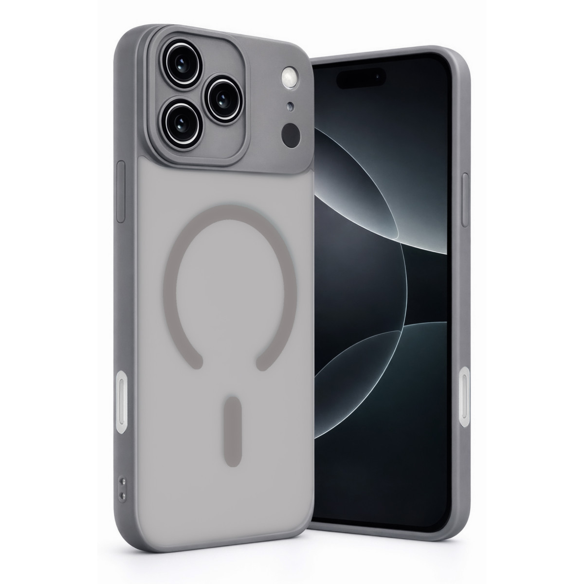 Newface Apple iPhone 17 Pro Max Jota Lensli Magsafe Kapak - Titan Gri — görsel 9