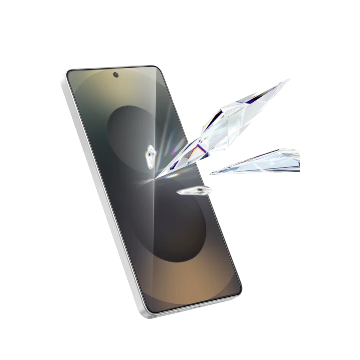 Keephone Samsung Galaxy S26 Plus Delux Full Glue 2.5D Cam Ekran Koruyucu - Siyah
