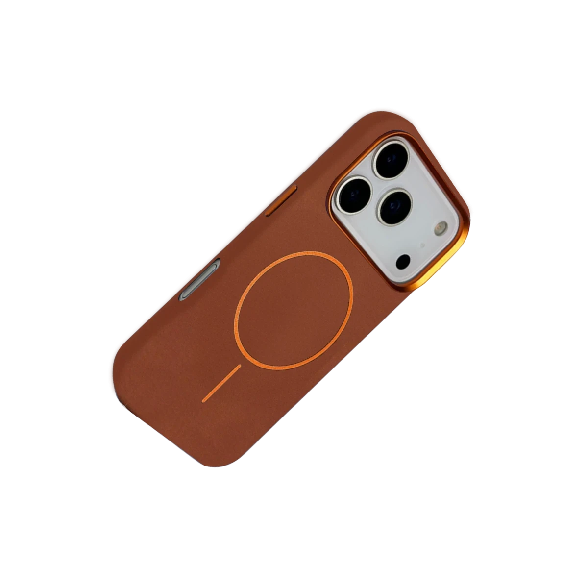 Joko Apple iPhone 17 Pro Luno Deri Magsafe Kapak - Kahverengi — görsel 6