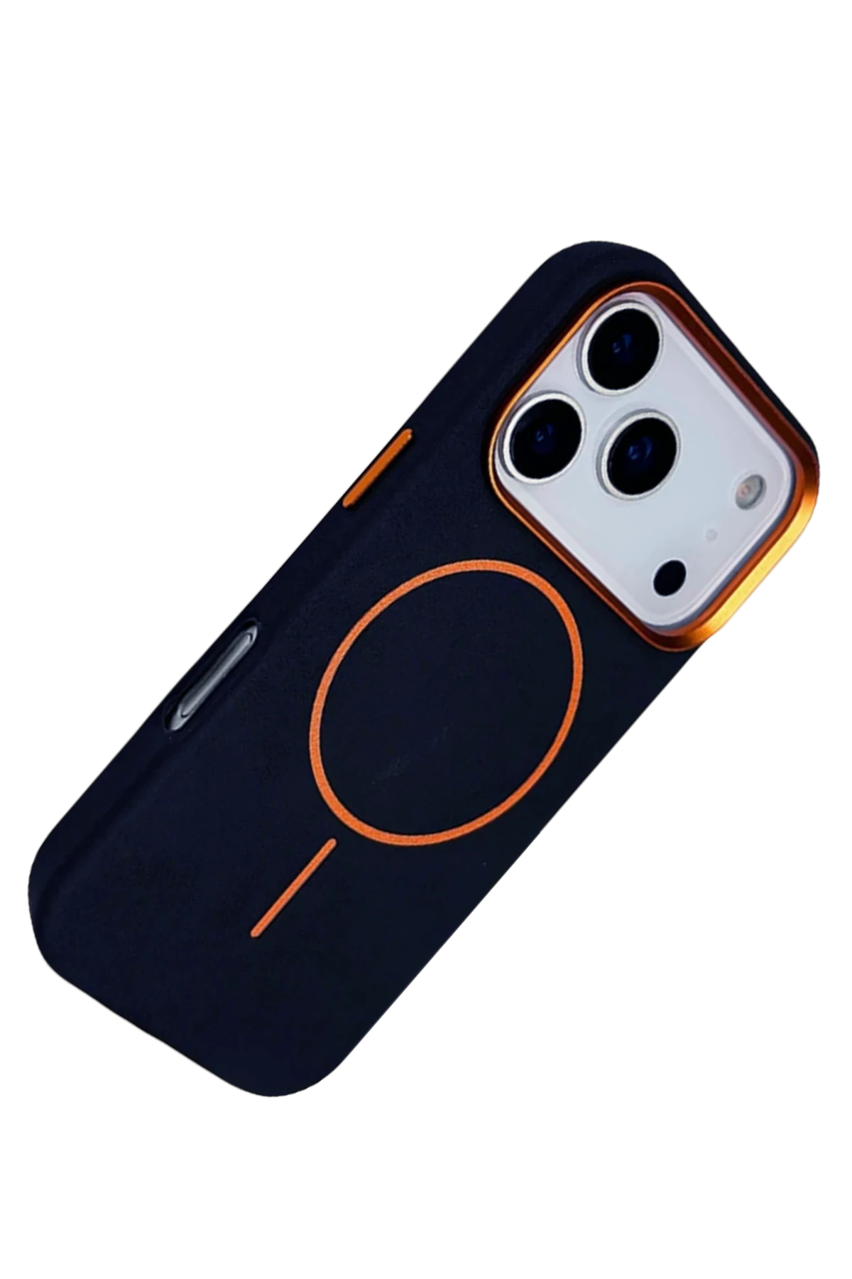 Joko Apple iPhone 17 Pro Luno Deri Magsafe Kapak - Mavi