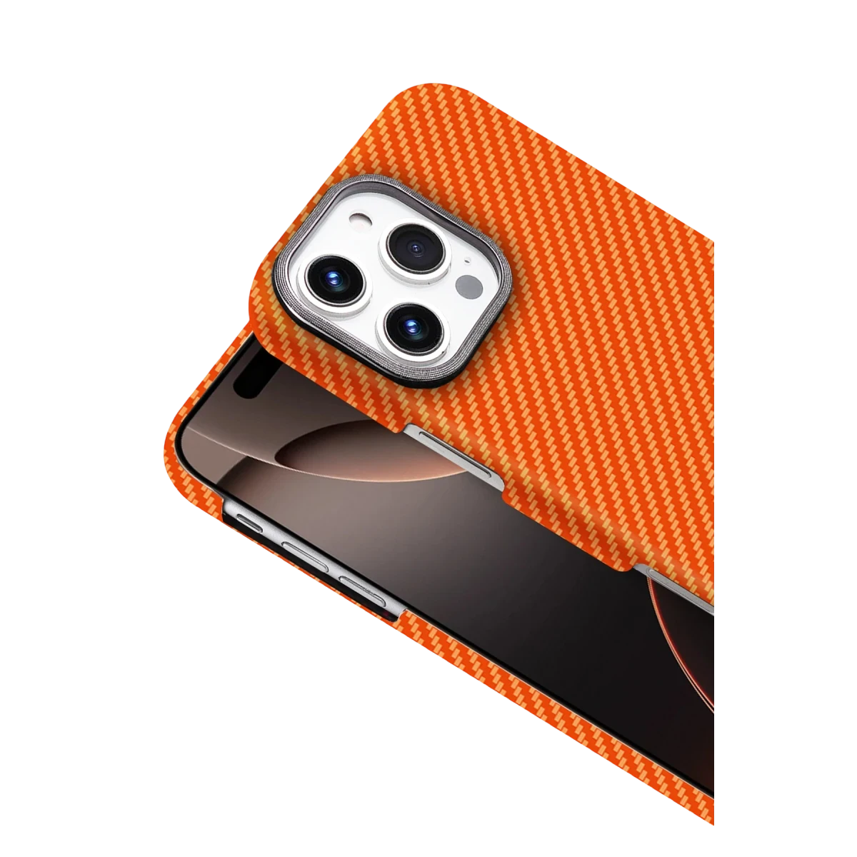Newface Apple iPhone 16 Pro Max Vega Magsafe Kapak - Sarı