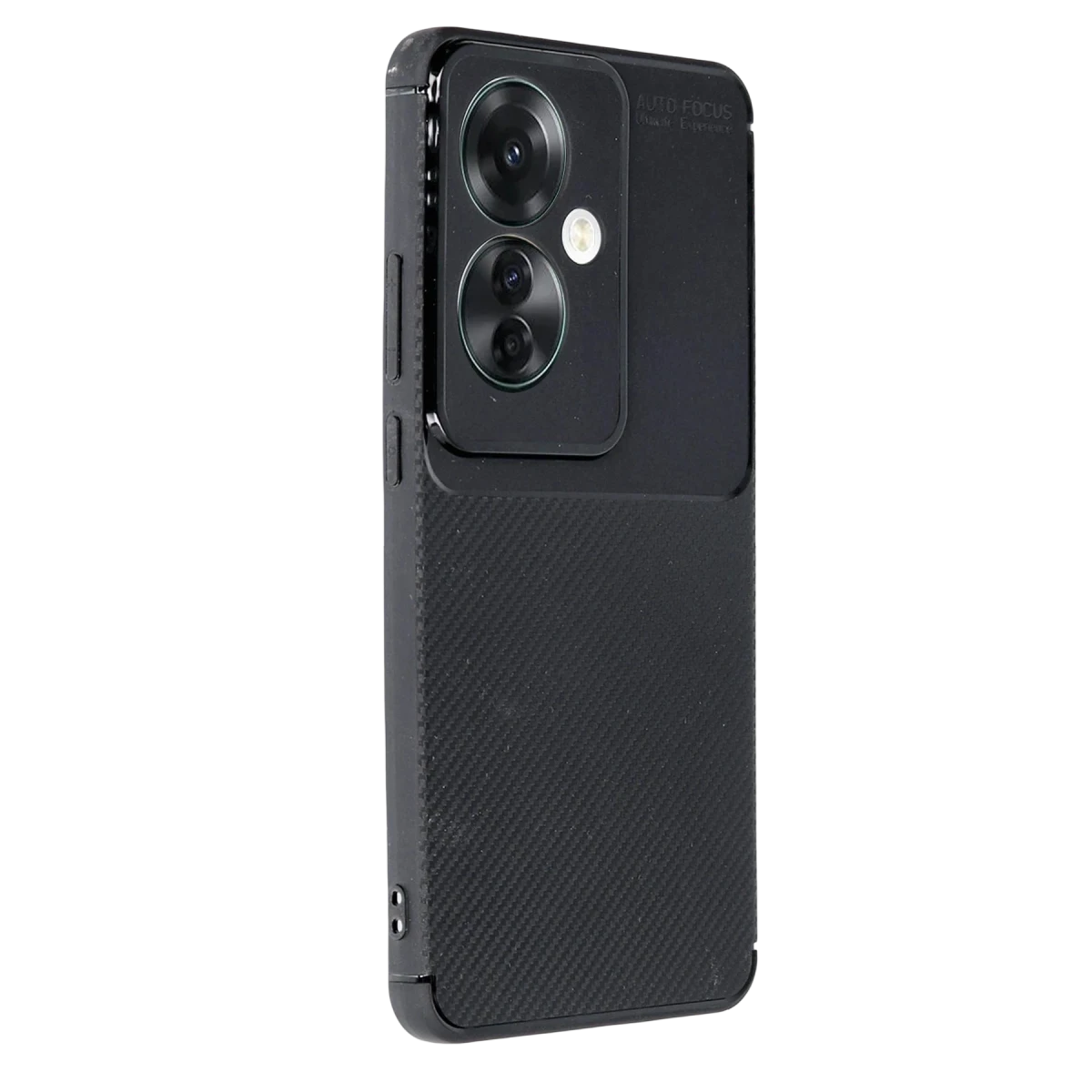 Newface Oppo Reno 11F Kılıf Auto Focus Karbon Kapak - Siyah — görsel 5