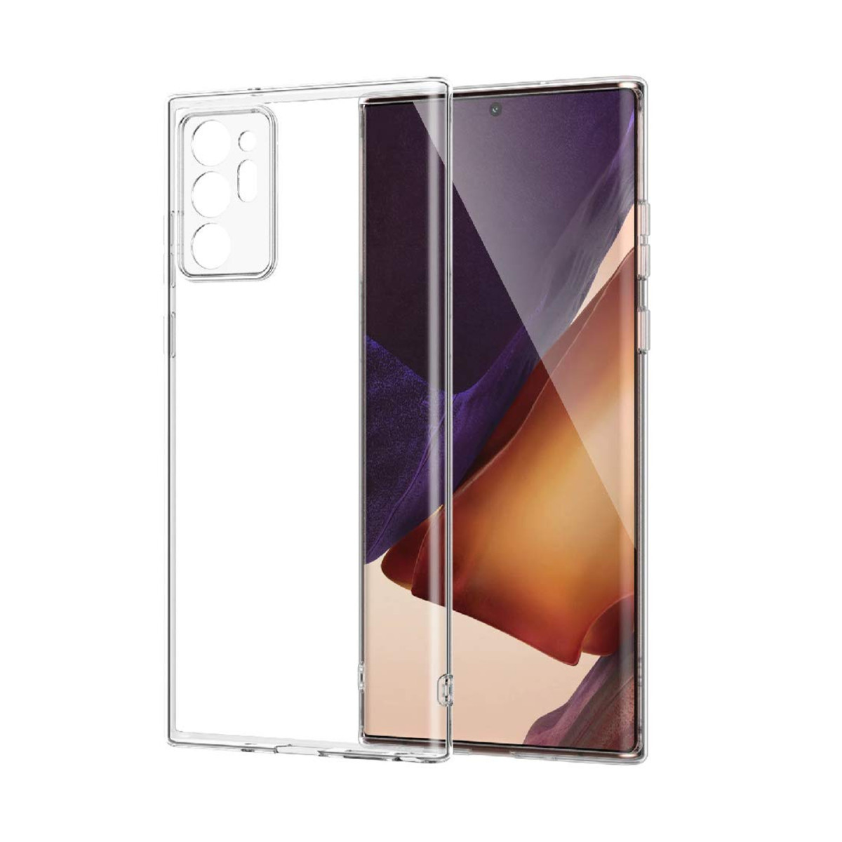 Newface Samsung Galaxy Note 20 Ultra Kılıf Lüx Şeffaf Silikon — görsel 8