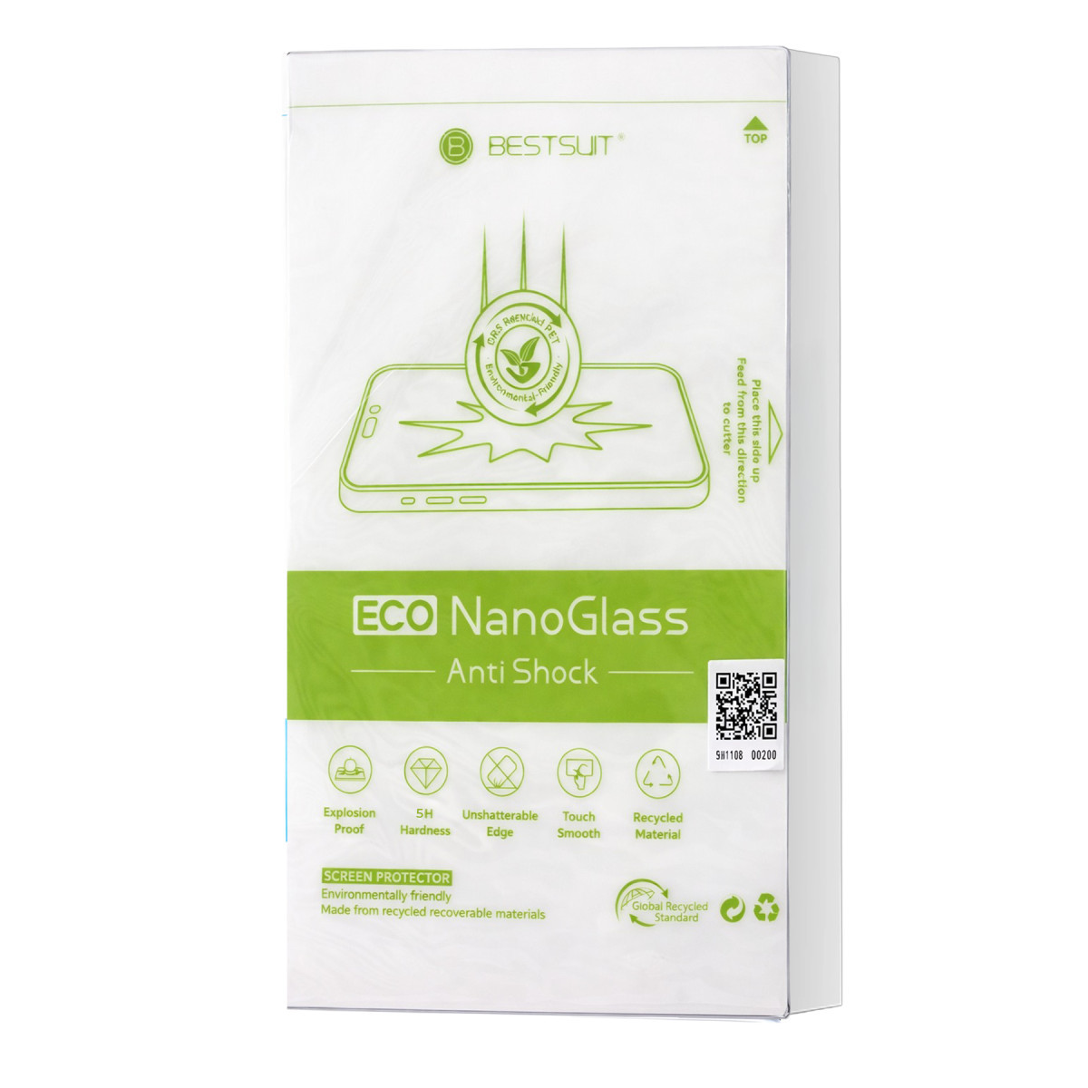 Best Suit Makine 5H Eco Nano Cam Ekran Koruyucu 10 Adet — görsel 3