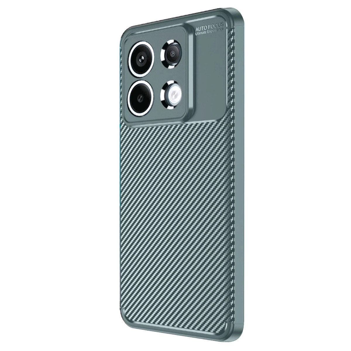 Newface Xiaomi Redmi Note 13 Pro 4G Kılıf Auto Focus Karbon Kapak - Gri — görsel 8