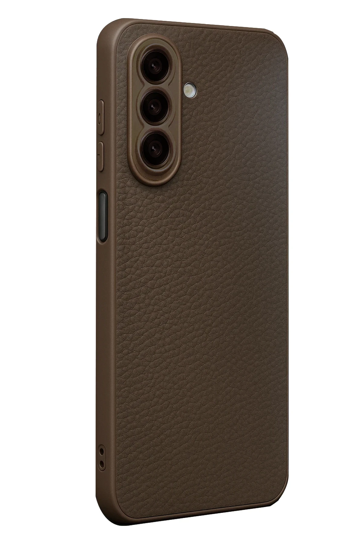 Newface Samsung Galaxy A37 5G Thermax Silikon Kılıf - Kahverengi
