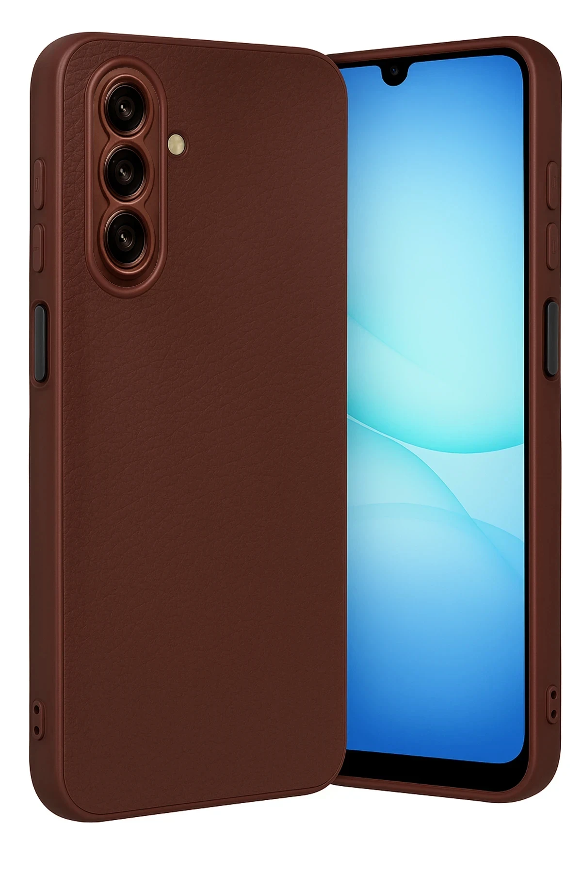 Newface Samsung Galaxy A37 5G Thermax Silikon Kılıf - Bordo