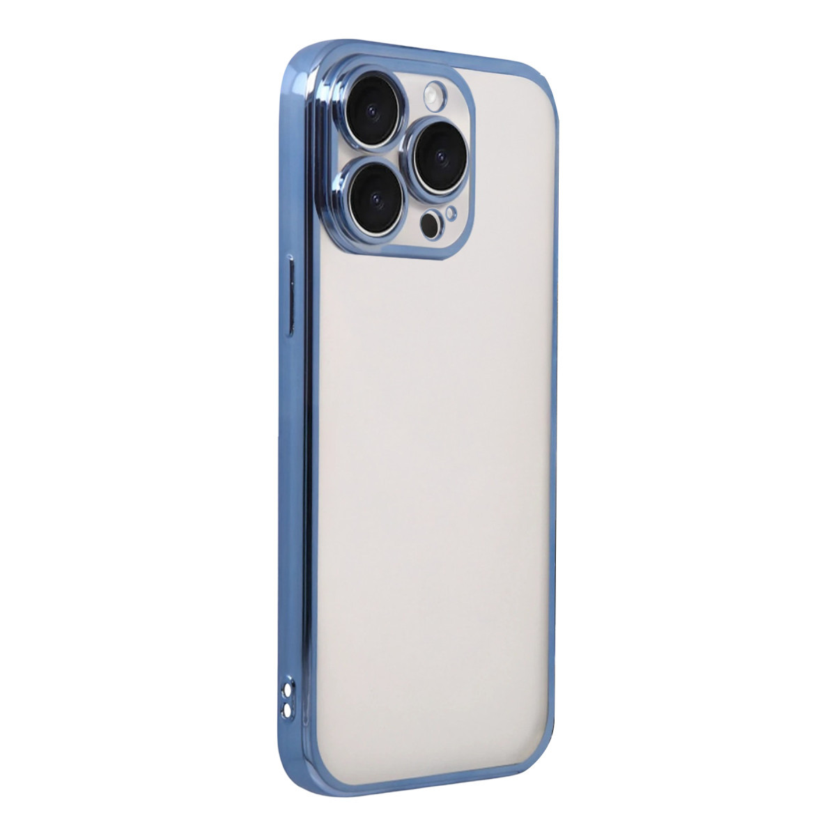 Newface Apple iPhone 15 Pro Max Razer Lensli Silikon - Açık Mavi — görsel 11