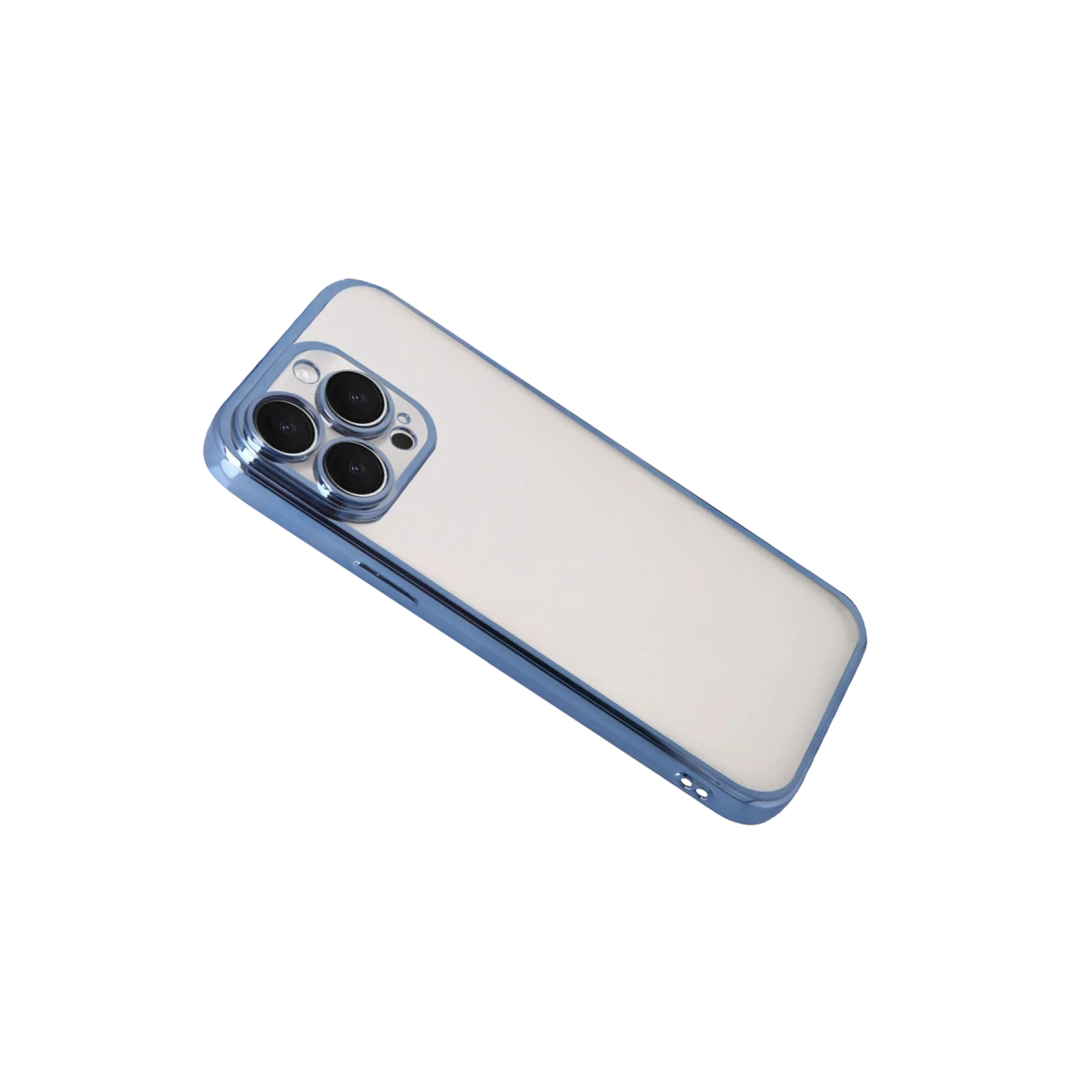 Newface Apple iPhone 15 Pro Max Razer Lensli Silikon - Açık Mavi — görsel 8
