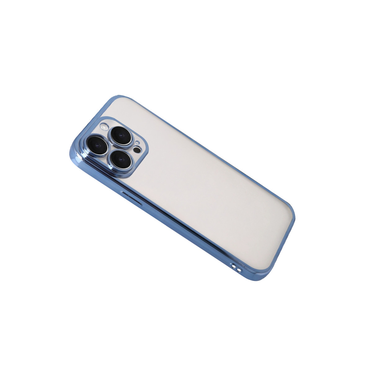 Newface Apple iPhone 15 Pro Max Razer Lensli Silikon - Açık Mavi — görsel 12
