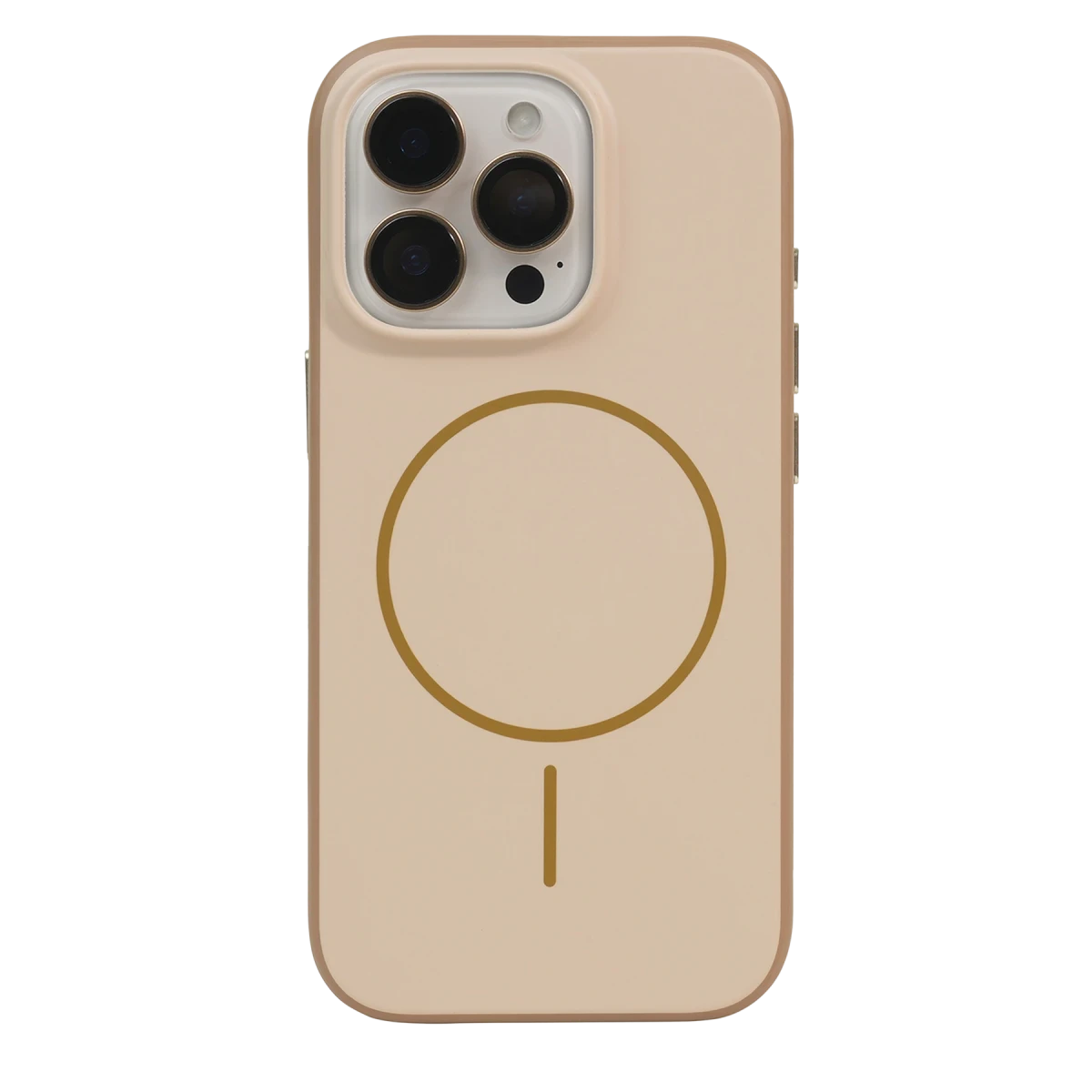 URR Apple iPhone 16 Pro Max Lamda Matte iBeats Magsafe Kapak - Gold