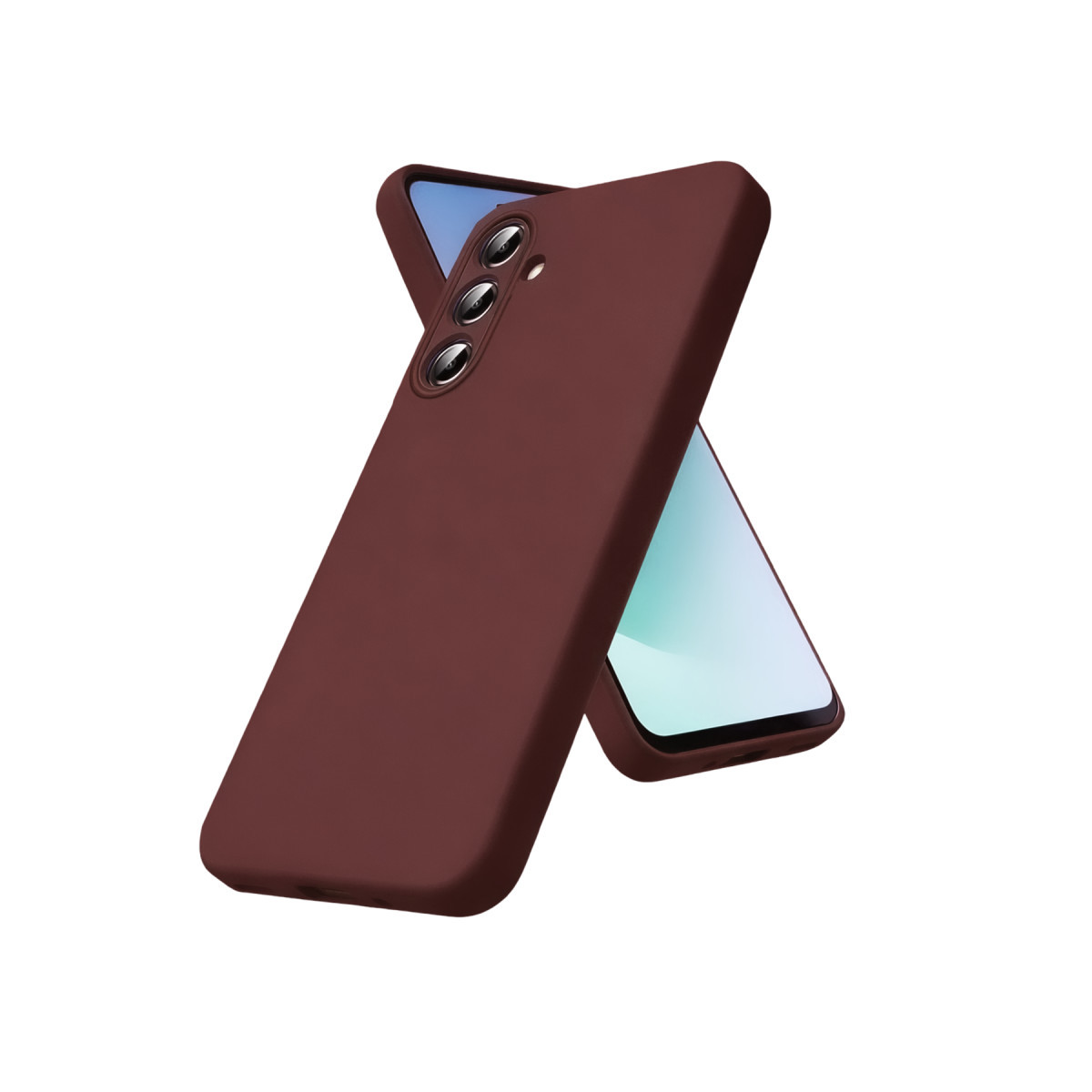 Newface Samsung Galaxy A37 5G First Silikon - Bordo — görsel 7