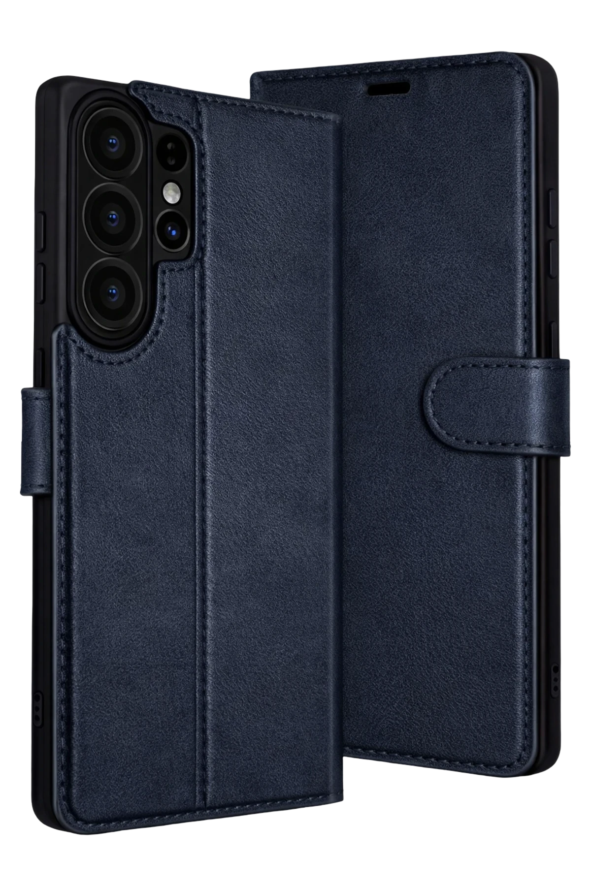Newface Samsung Galaxy S26 Ultra Trend S Plus Kapaklı Kılıf - Lacivert