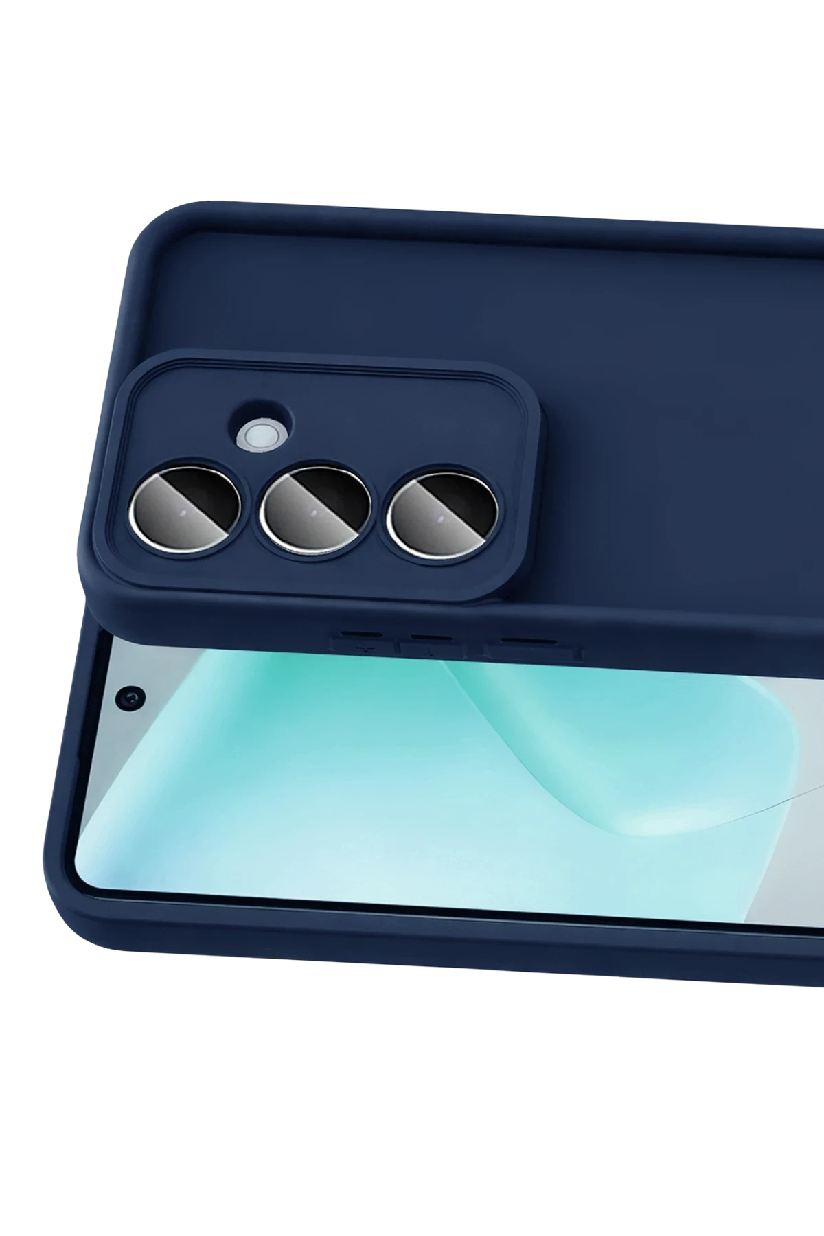 Newface Samsung Galaxy A57 5G Viera Silikon - Lacivert