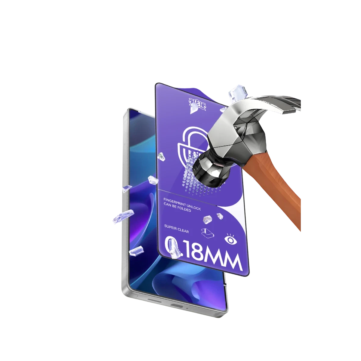 Newface Samsung Galaxy S26 Ultra Bilvis 3D Cam Ekran Koruyucu - Siyah — görsel 8