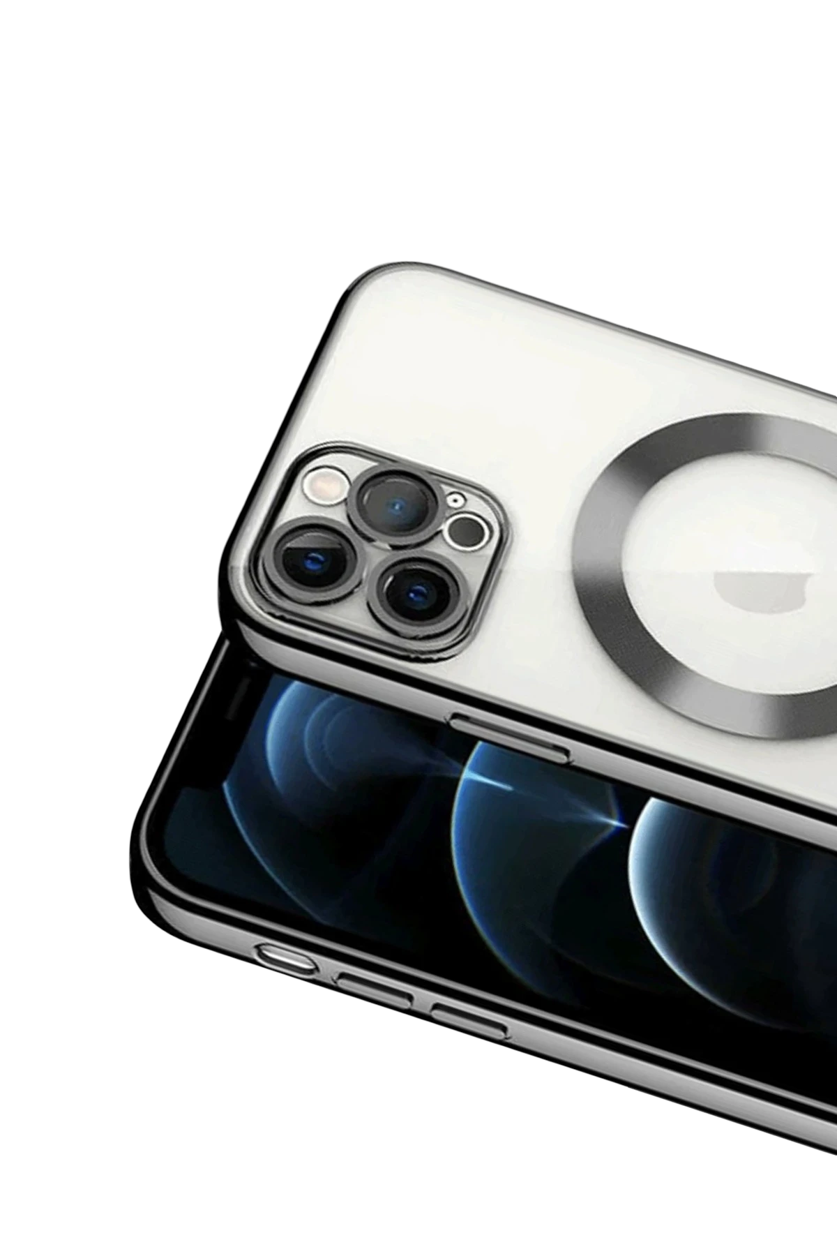 Newface iPhone 13 Pro Kılıf Kross Magneticsafe Kapak - Siyah