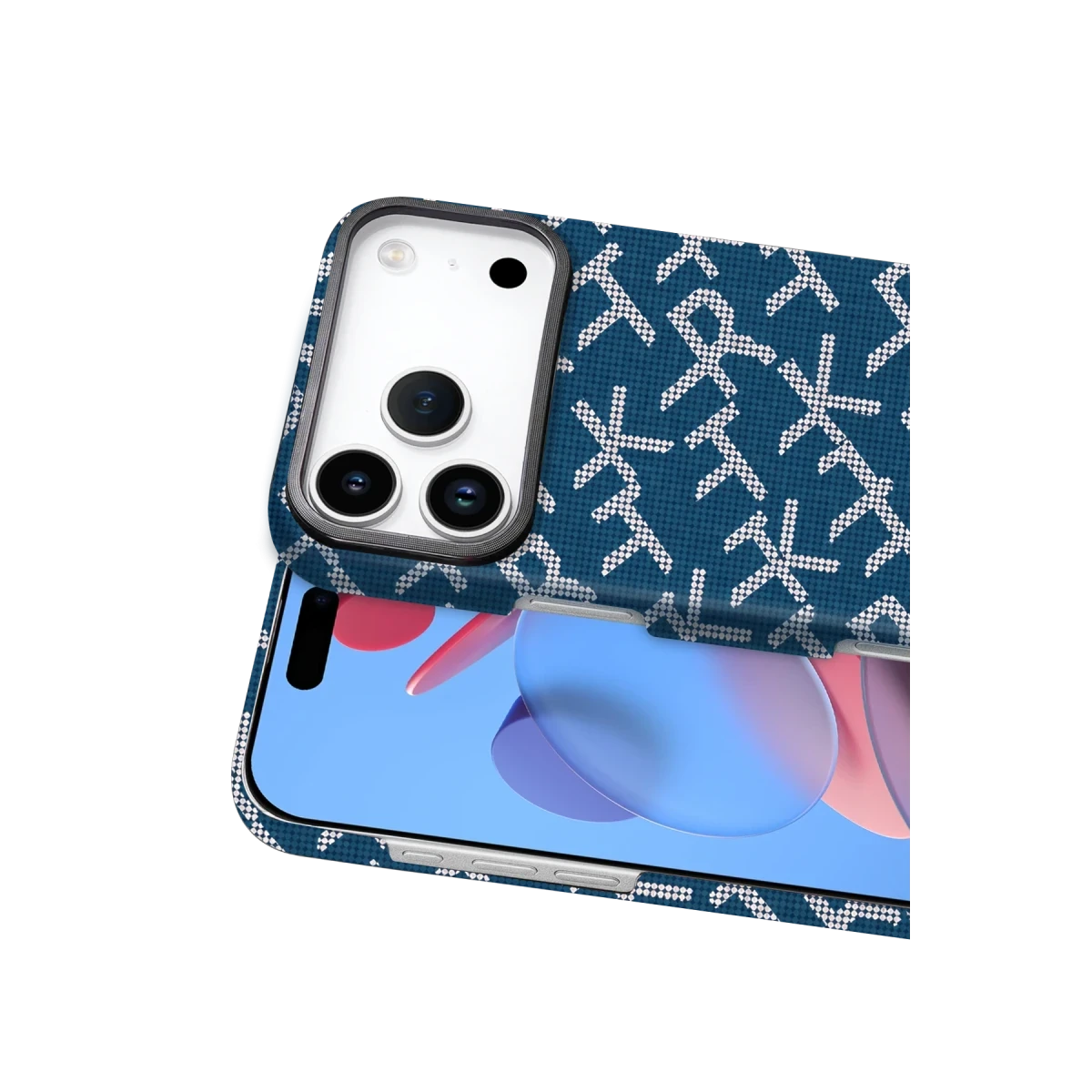 Newface Apple iPhone 17 Pro Vega Magsafe Kapak - Lacivert