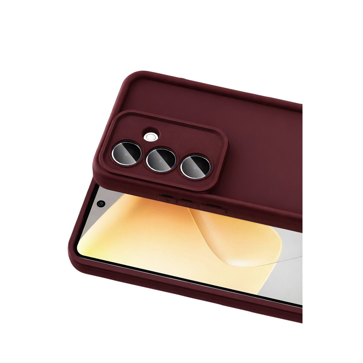 Newface Samsung Galaxy A57 5G Viera Silikon - Bordo — görsel 10