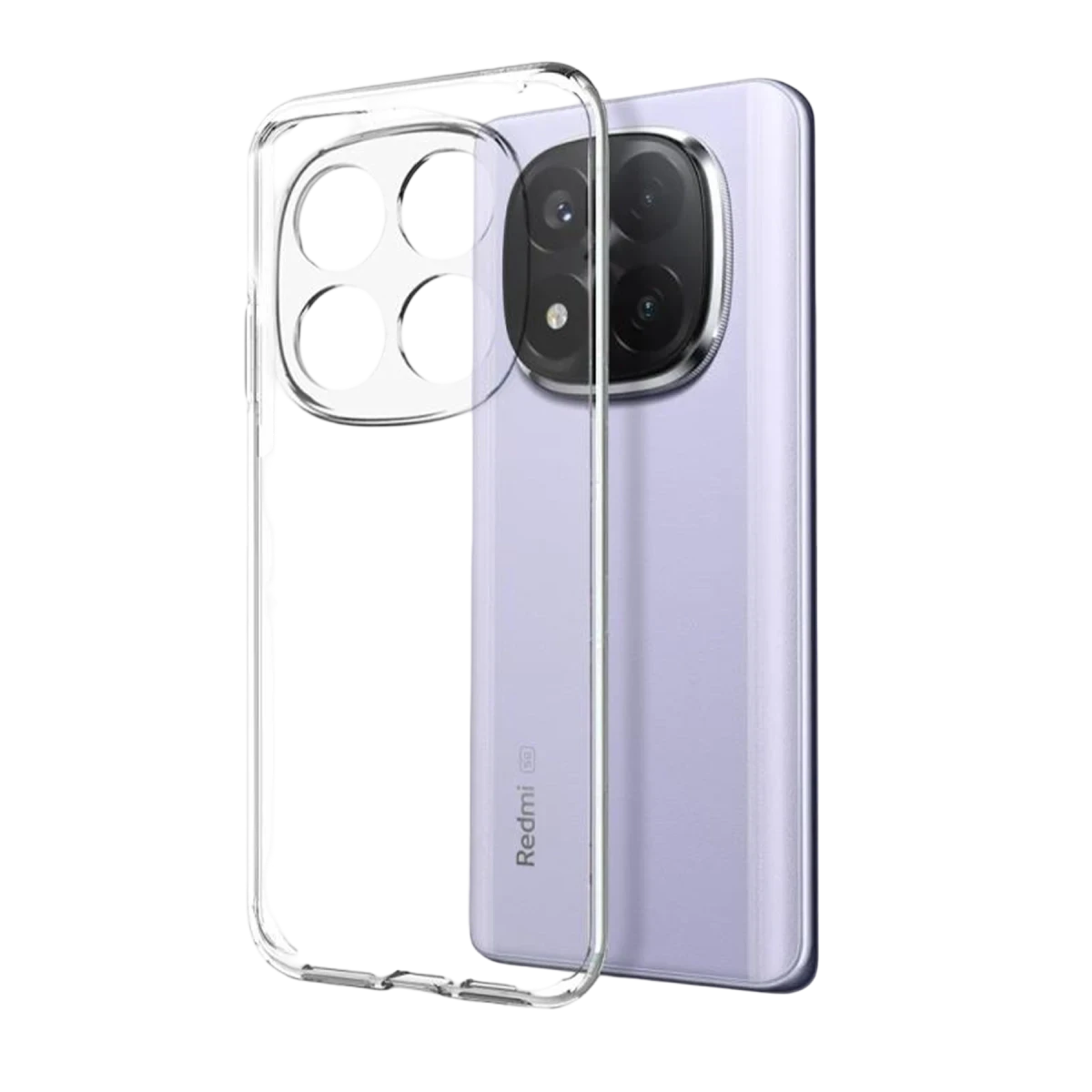 Newface Xiaomi Redmi Note 15 Pro Plus 5G Lüx Şeffaf Silikon - Şeffaf — görsel 4