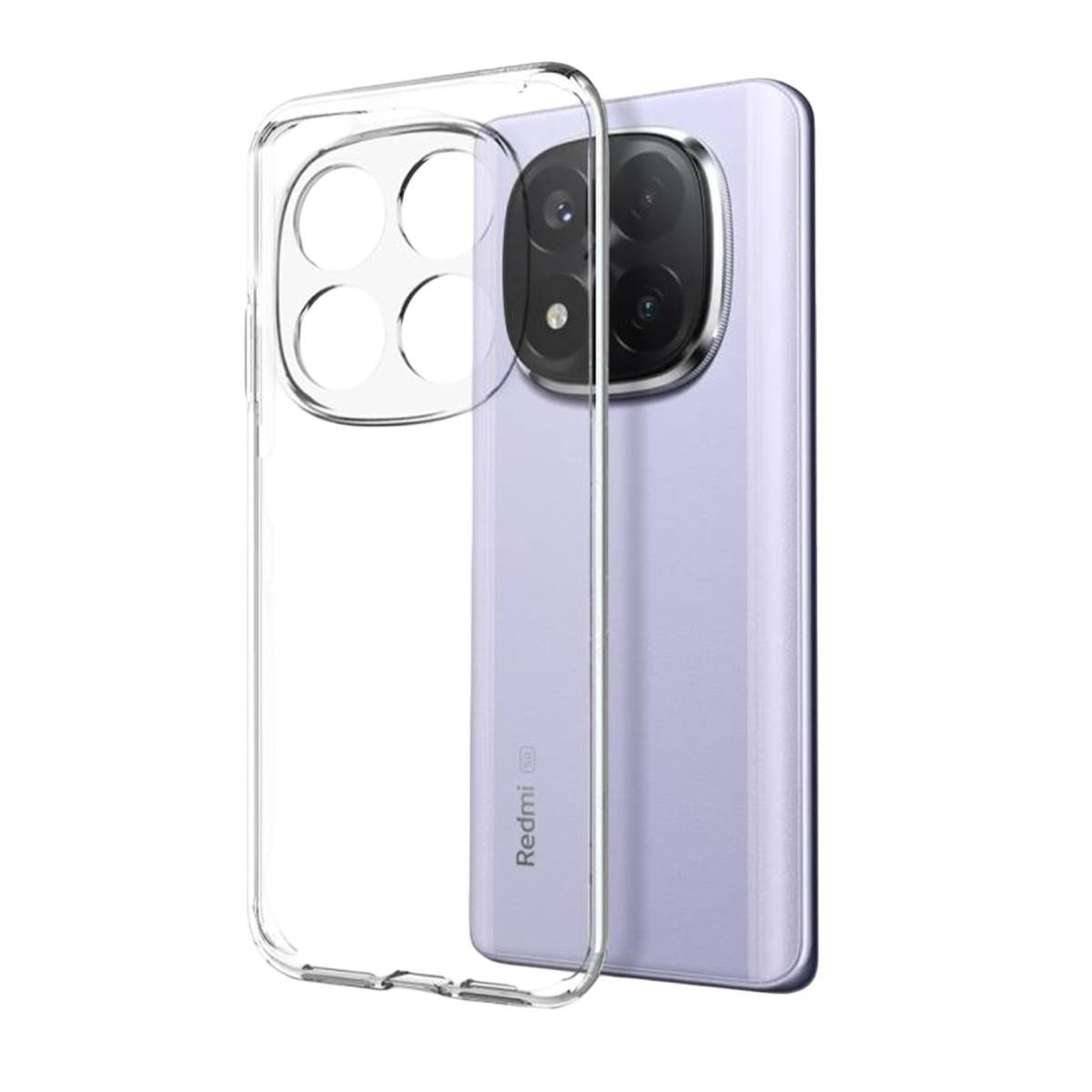 Newface Xiaomi Redmi Note 15 Pro Plus 5G Lüx Şeffaf Silikon - Şeffaf — görsel 7