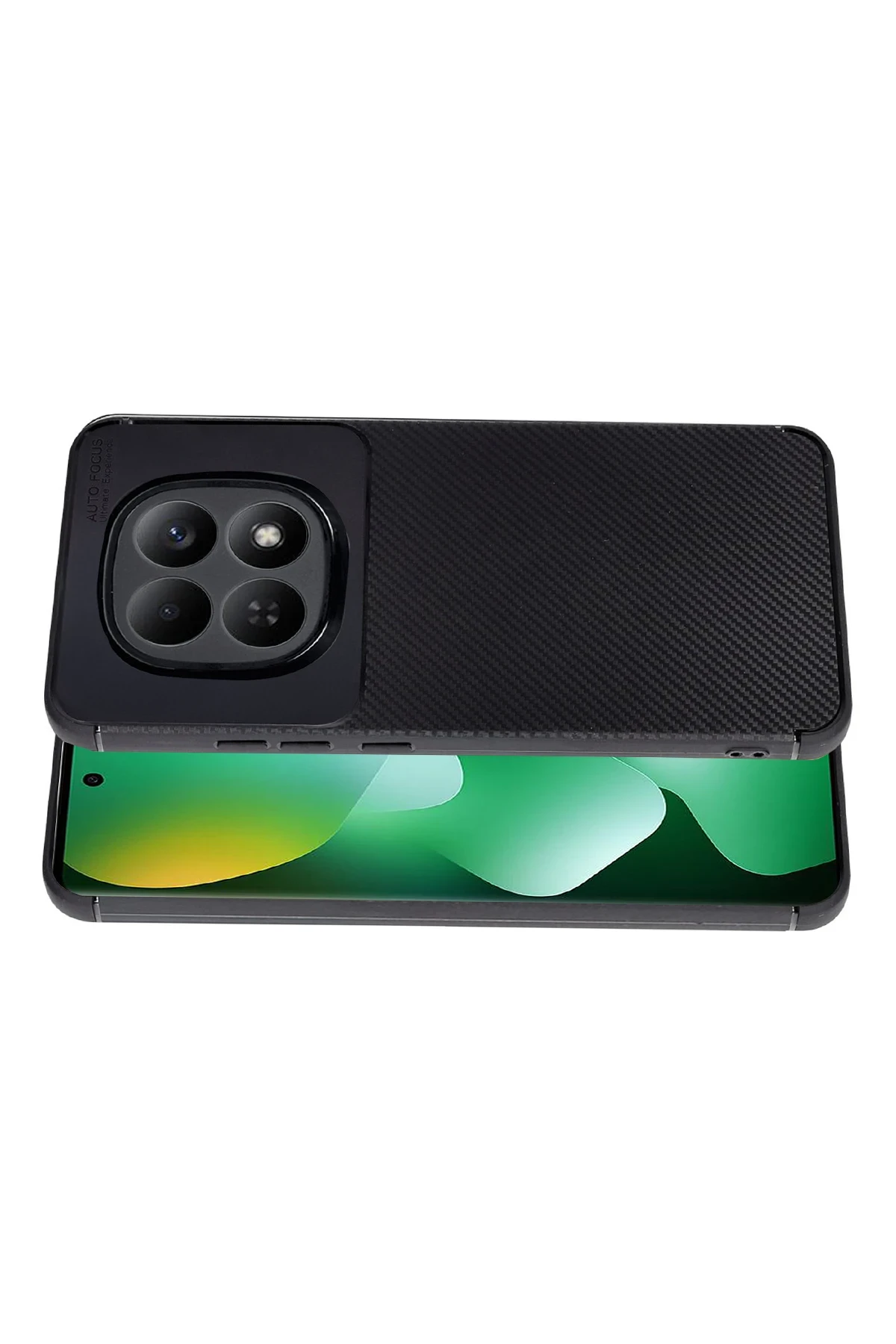 Newface Xiaomi Redmi Note 15 4G Auto Focus Karbon Kapak - Siyah